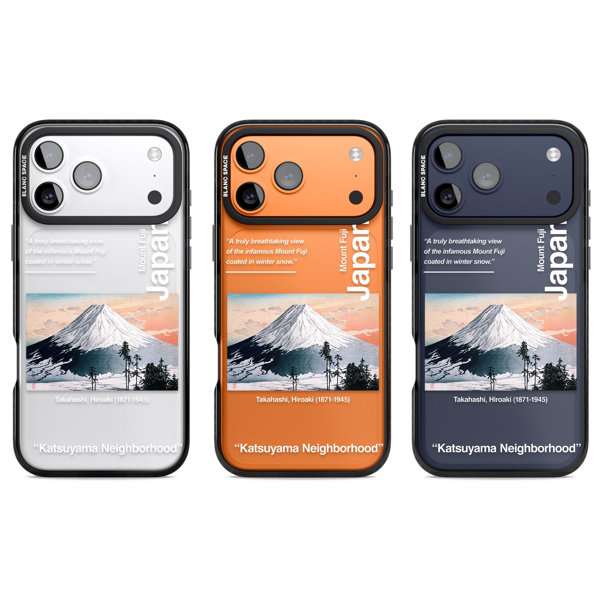 Katsuyama Neighborhood iPhone 17 Pro Impact Black Phone Case APT Impact Protection