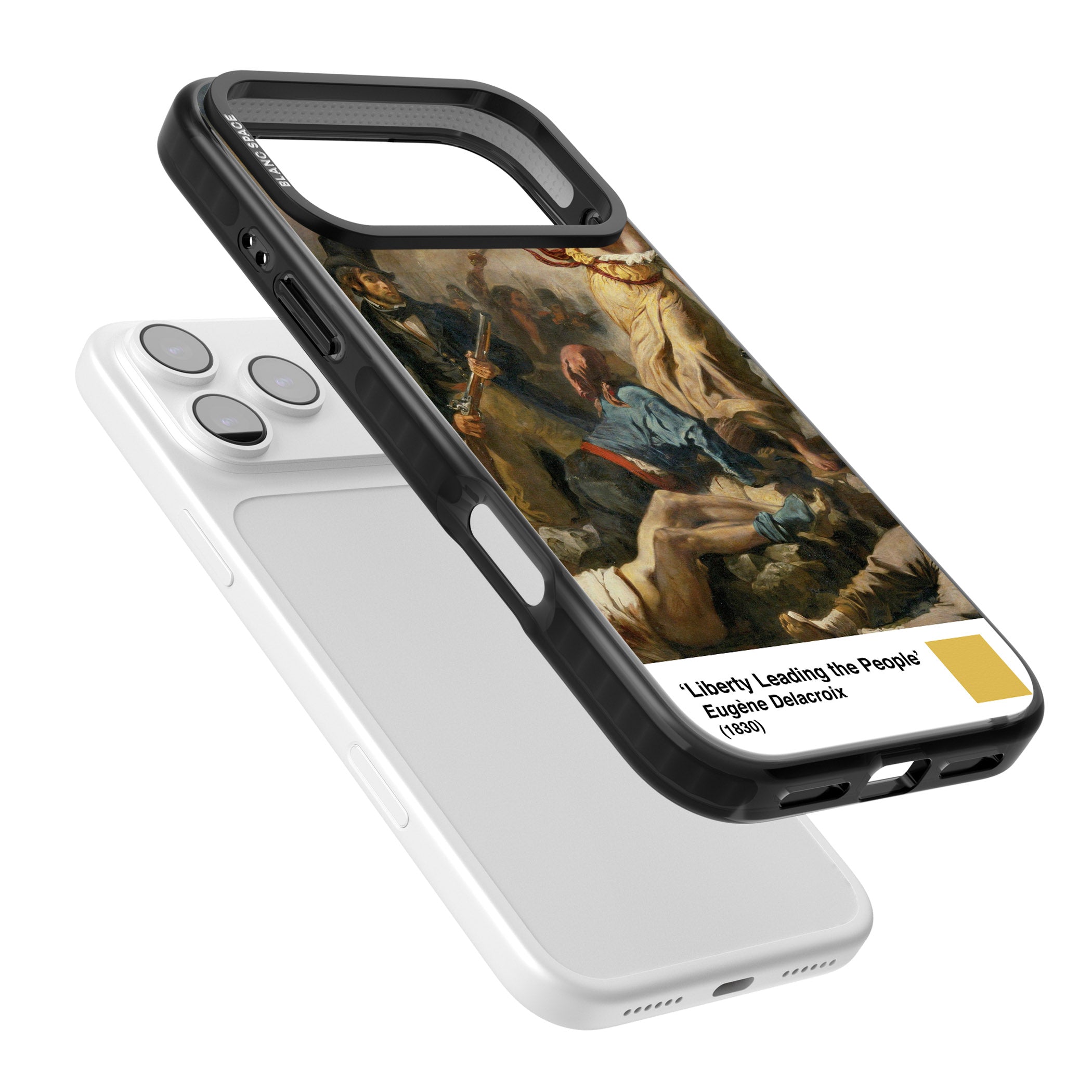 Liberty Leading The People iPhone 17 Pro Impact Black Phone Case Colours