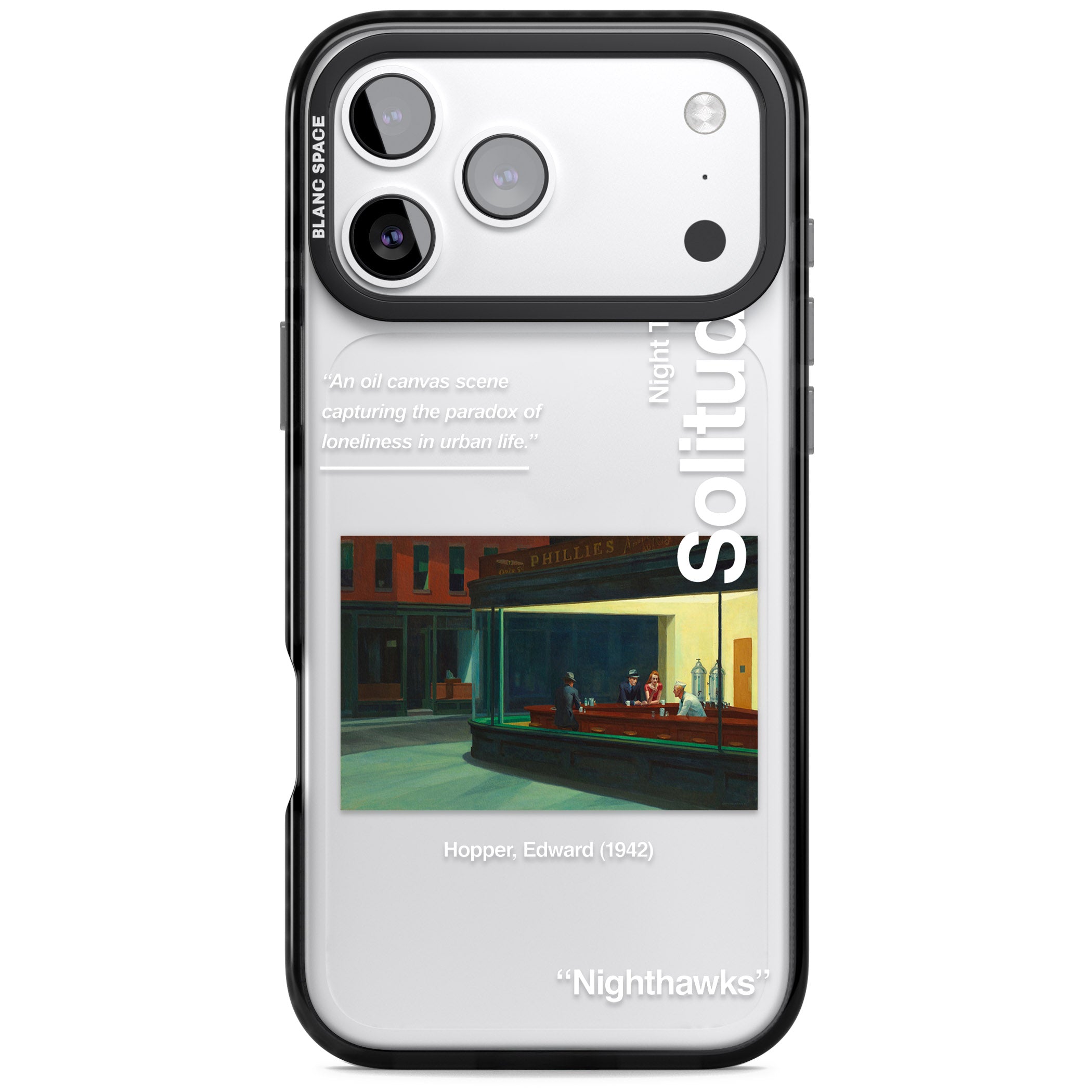 Nighthawks iPhone 17 Pro Impact Black Phone Case