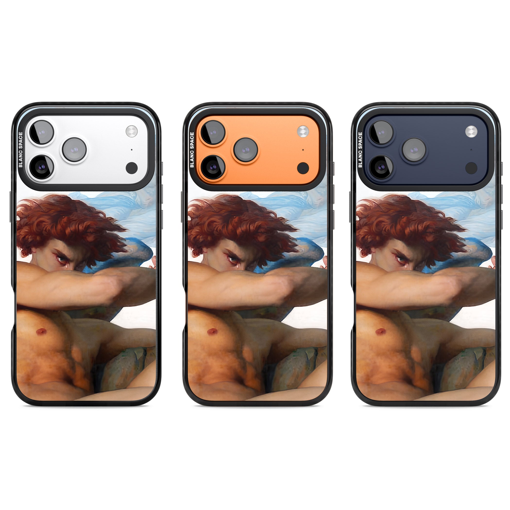 The Fallen Angel iPhone 17 Pro Impact Black Phone Case APT Impact Protection