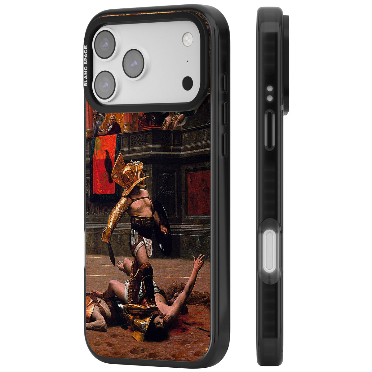 Pollice Verso iPhone 17 Pro Max Impact Black Phone Case side