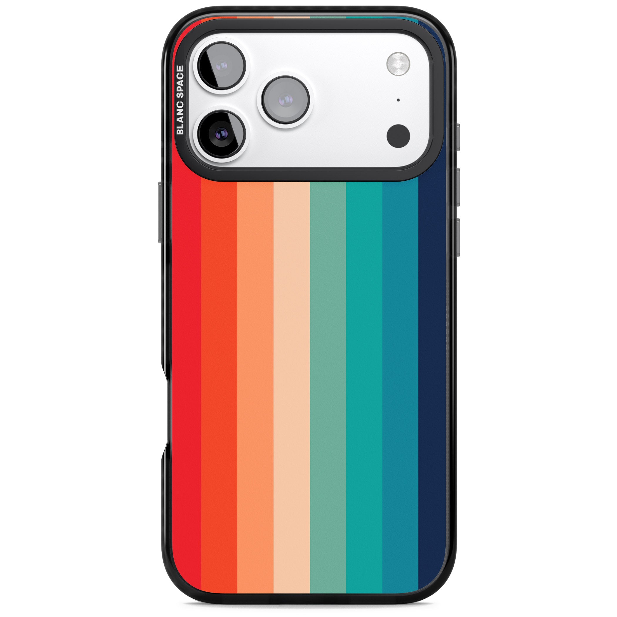 Retro 70'S Colour Palette iPhone 17 Pro Impact Black Phone Case