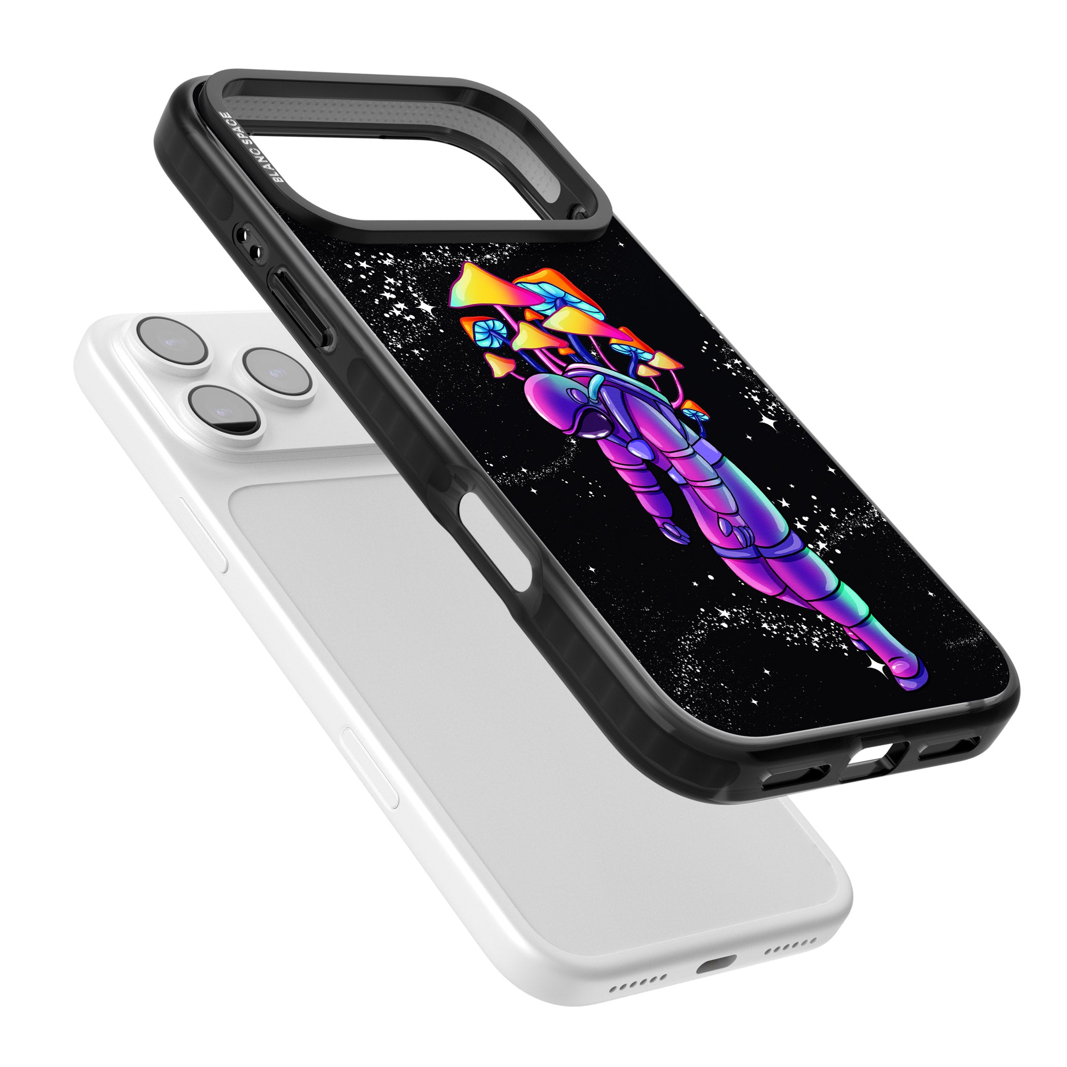 Space Mutation iPhone 17 Pro Impact Black Phone Case Colours