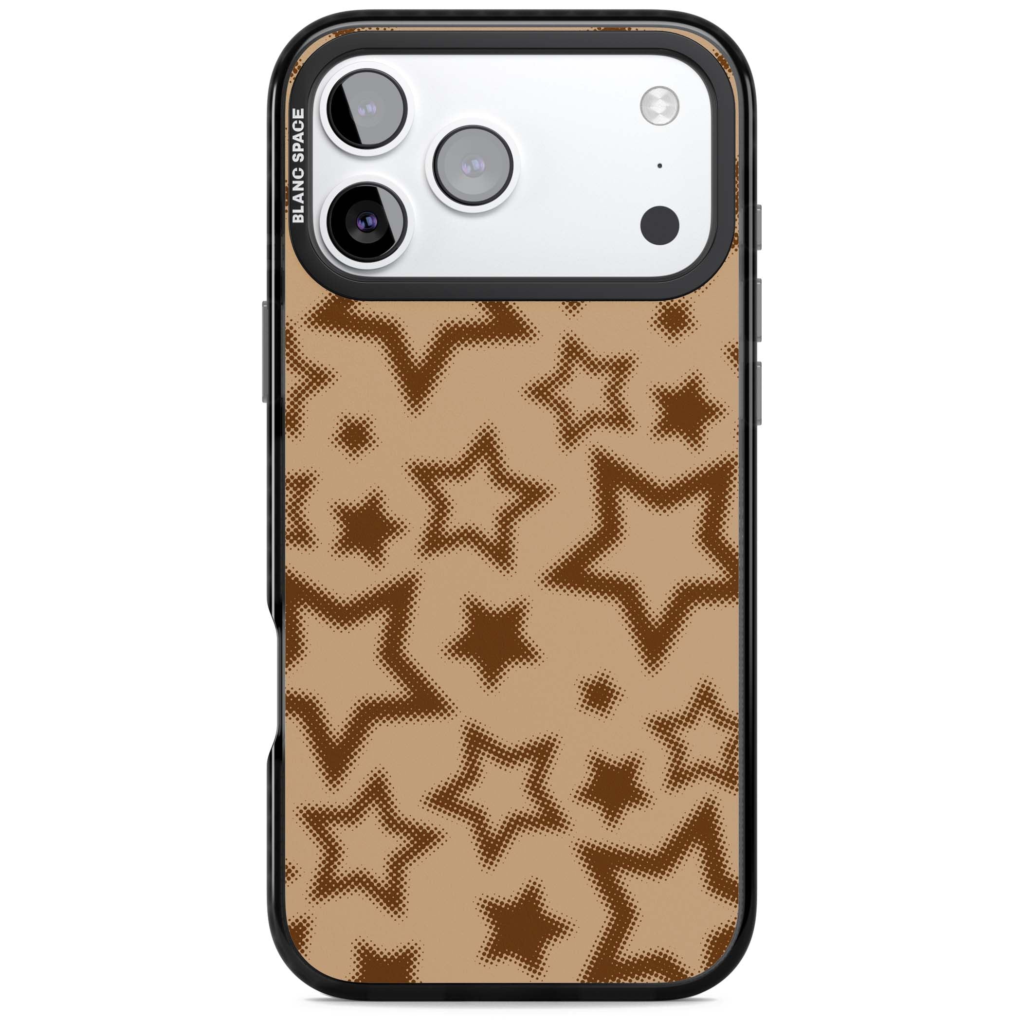 Latte Halftone Stars