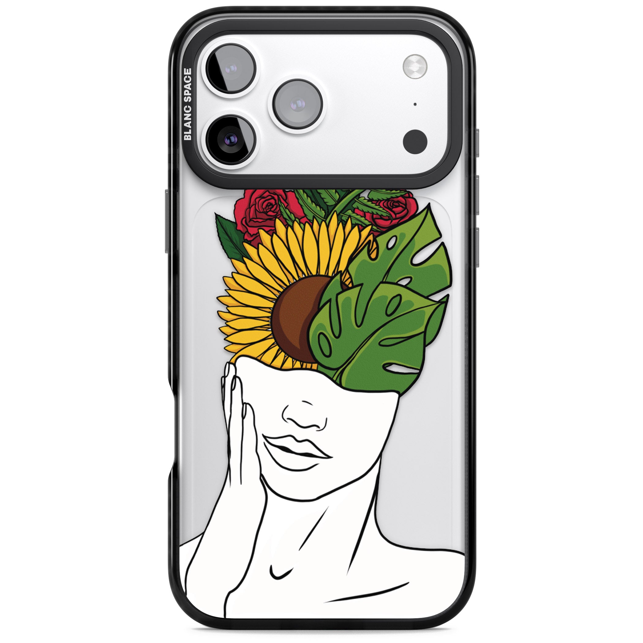 Let The Mind Flourish iPhone 17 Pro Impact Black Phone Case