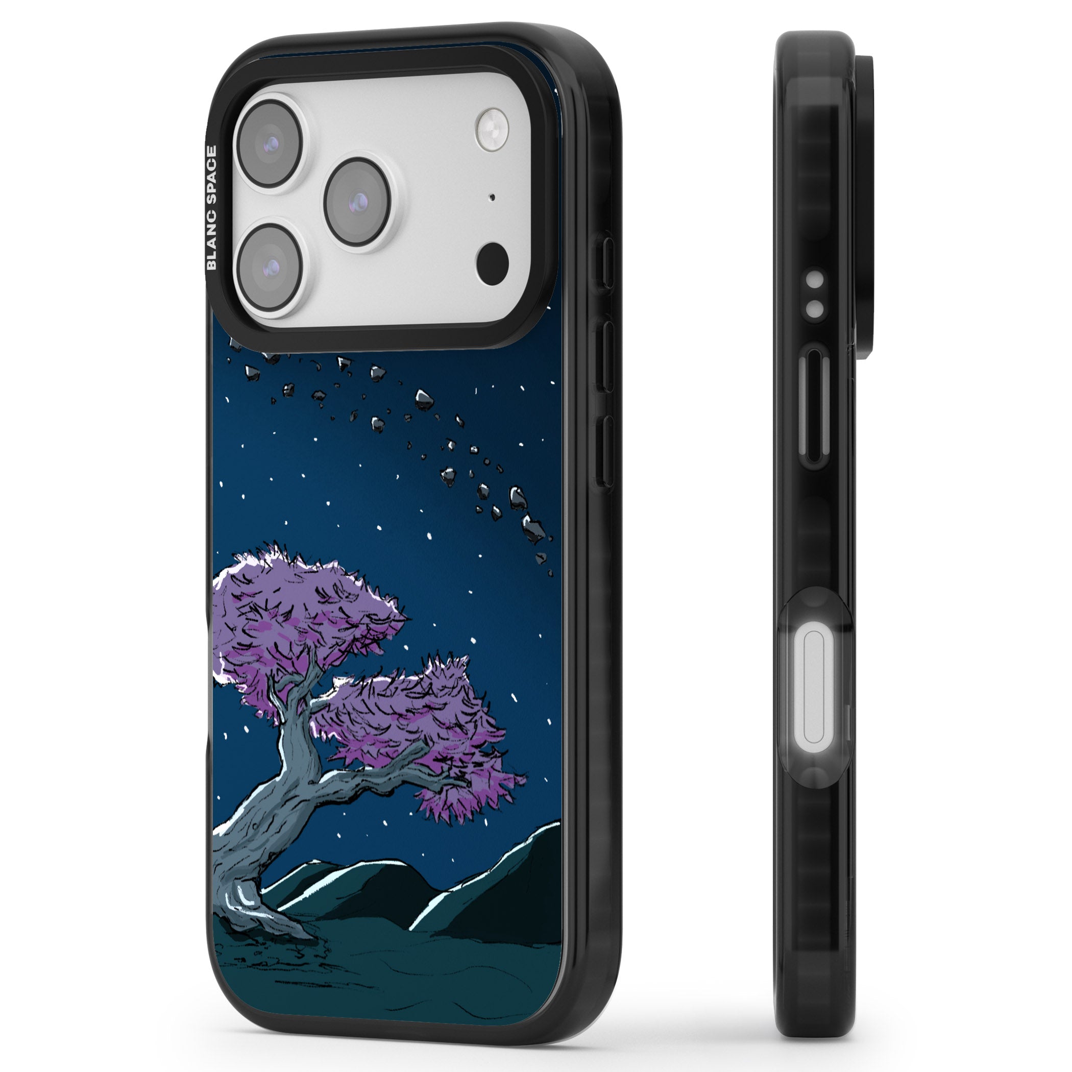 Orbit iPhone 17 Pro Impact Black Phone Case Side Profile