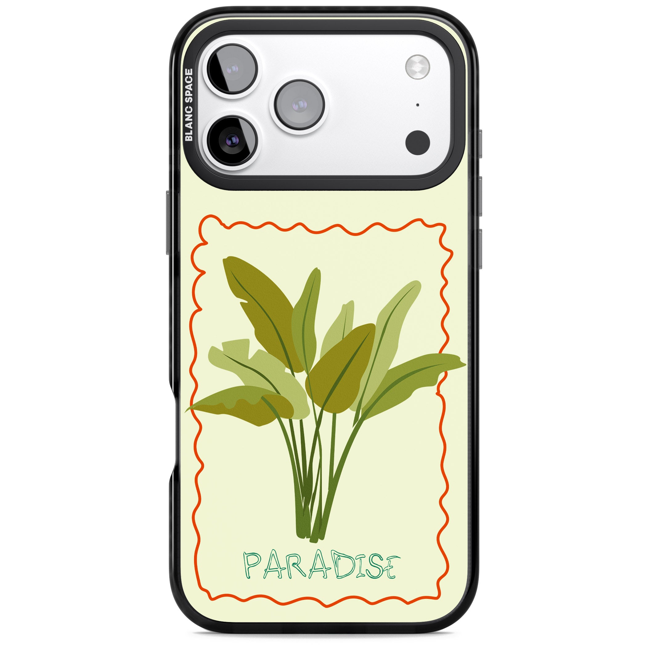 Paradies Plant iPhone 17 Pro Impact Black Phone Case