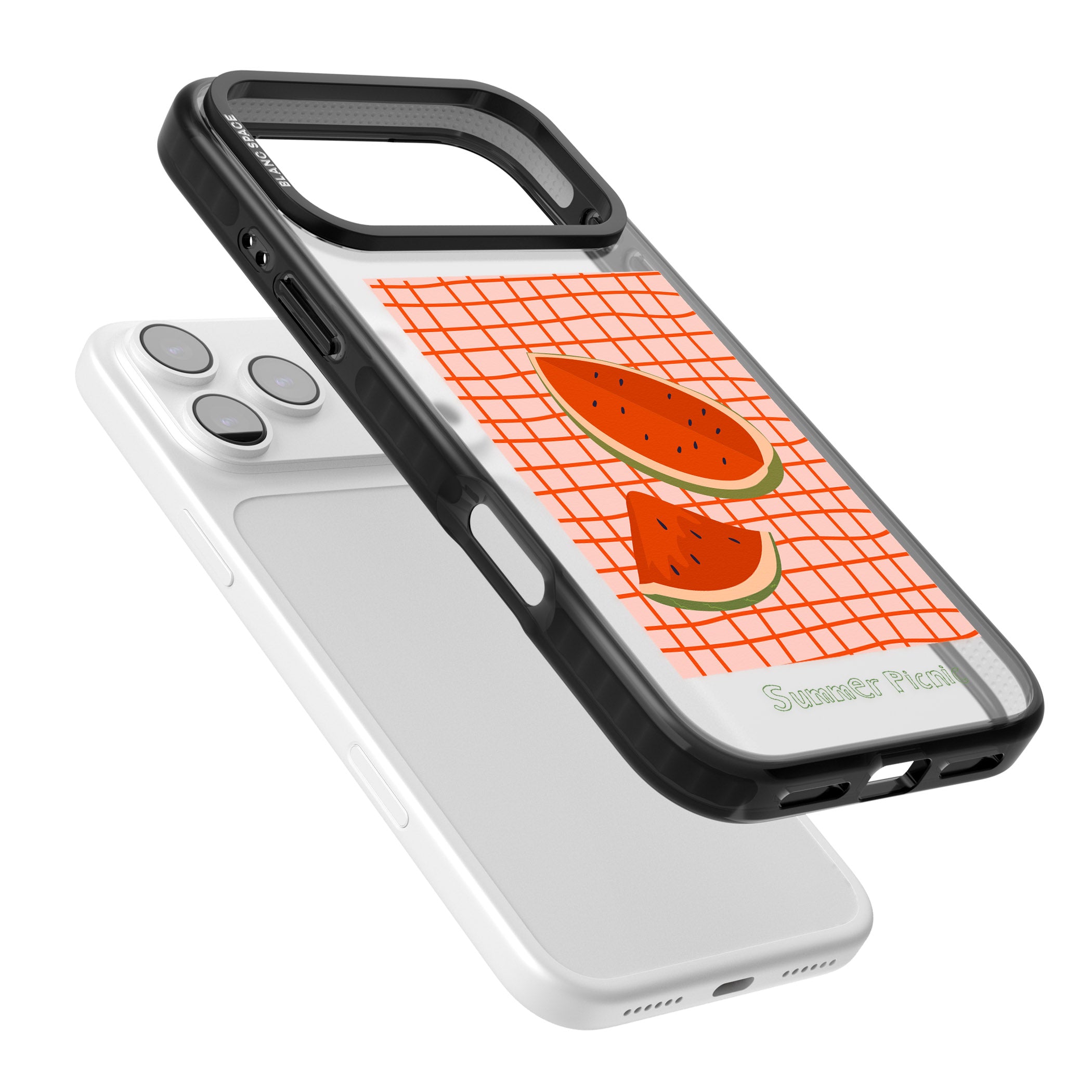 Summer Picnic iPhone 17 Pro Impact Black Phone Case Colours