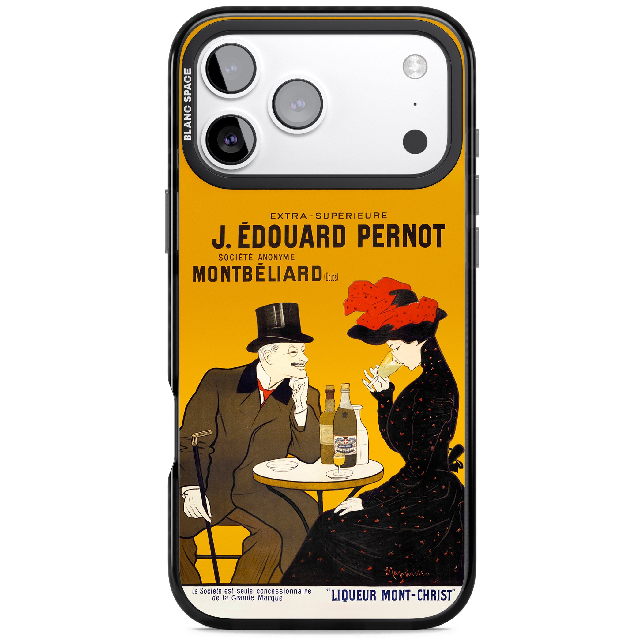 Absinthe, J.Edouard Pernot Poster iPhone 17 Pro Impact Black Phone Case