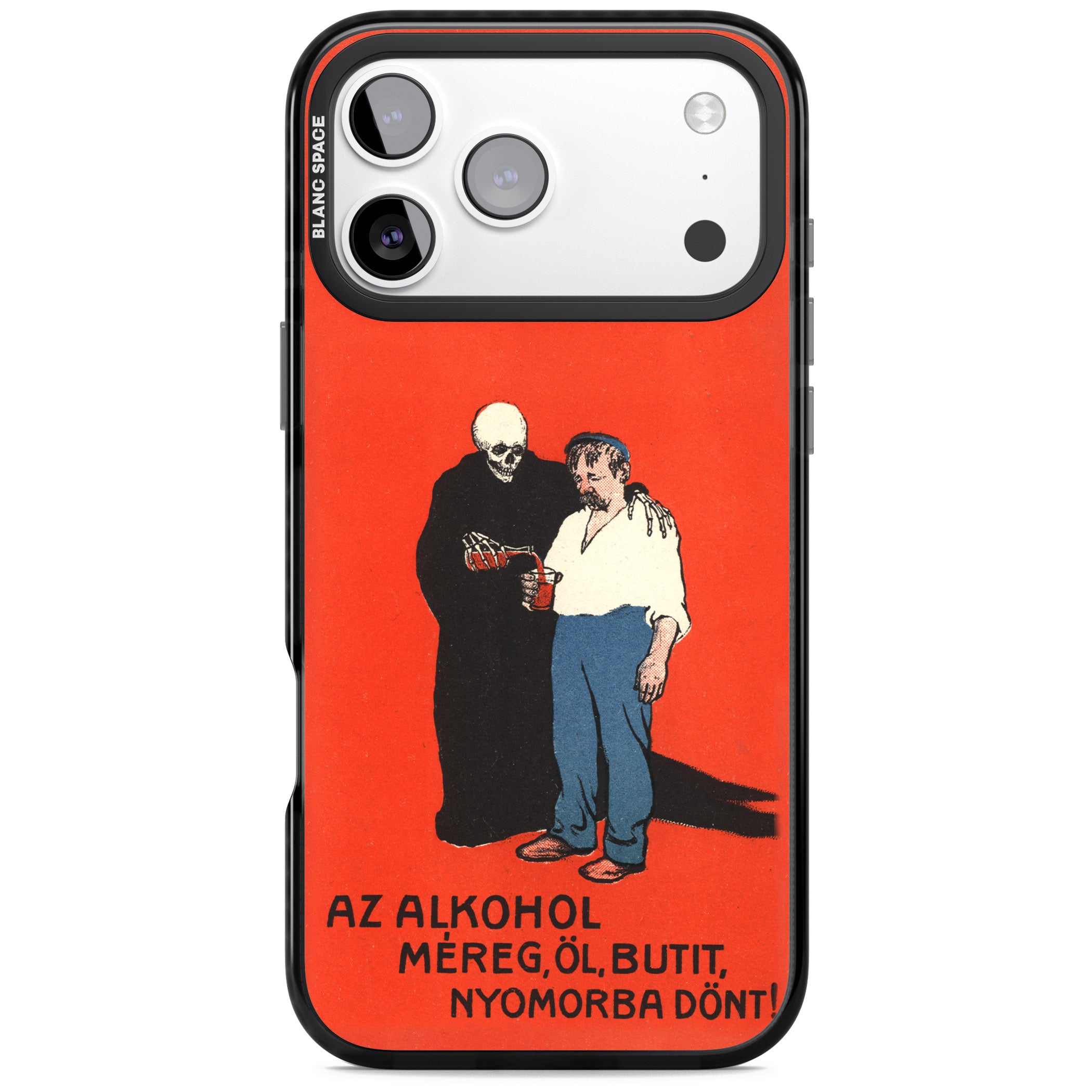 Az Alkohol Poster iPhone 17 Pro Impact Black Phone Case