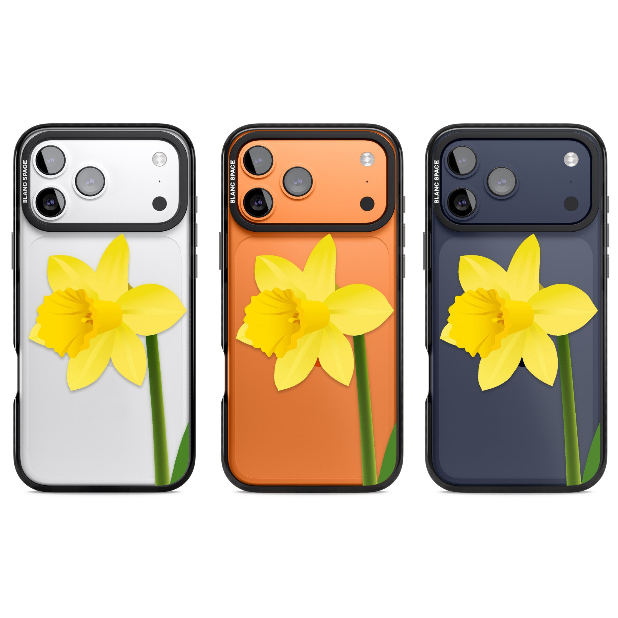 Daffodil iPhone 17 Pro Impact Black Phone Case APT Impact Protection