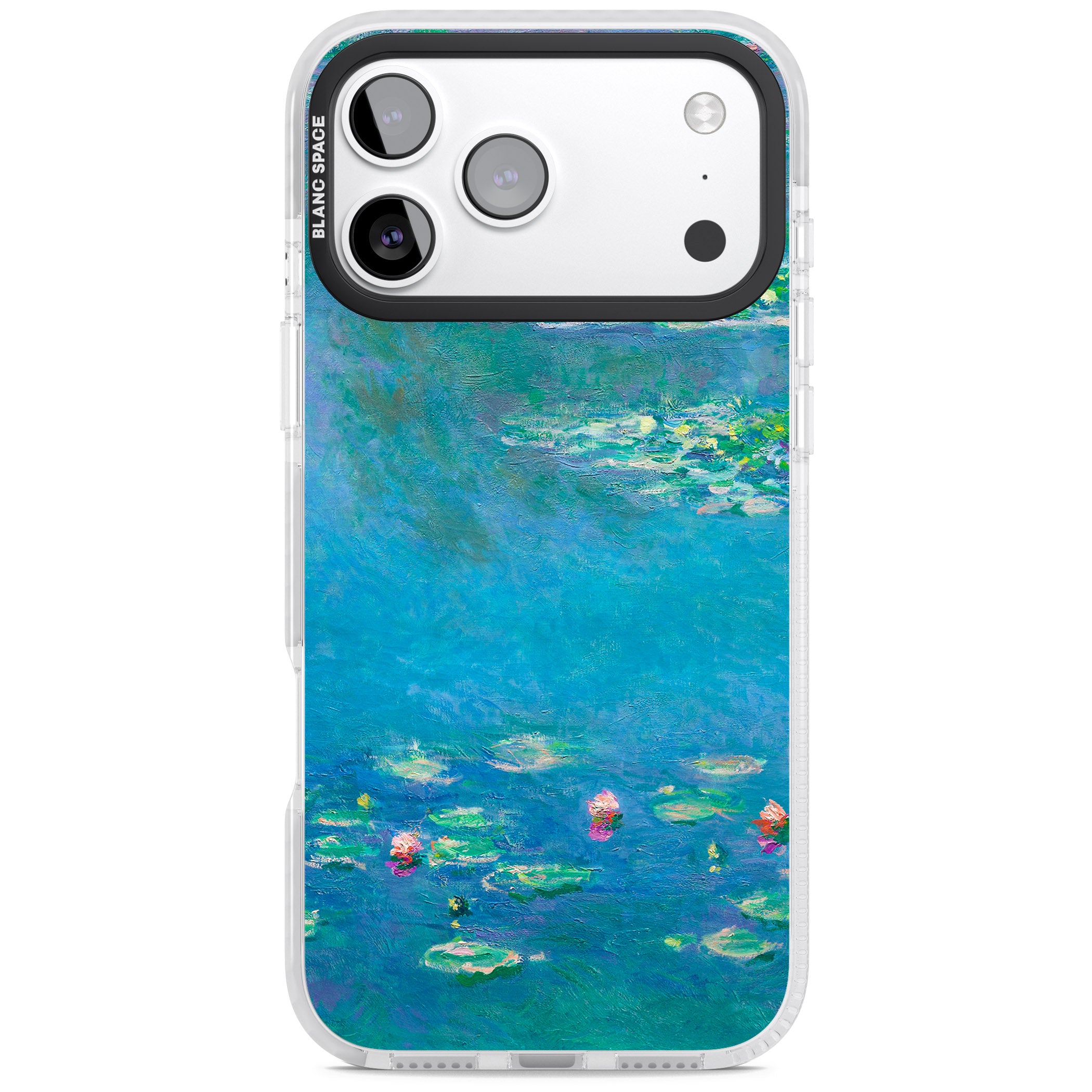 Water Lilies iPhone 17 Pro Impact Clear Phone Case