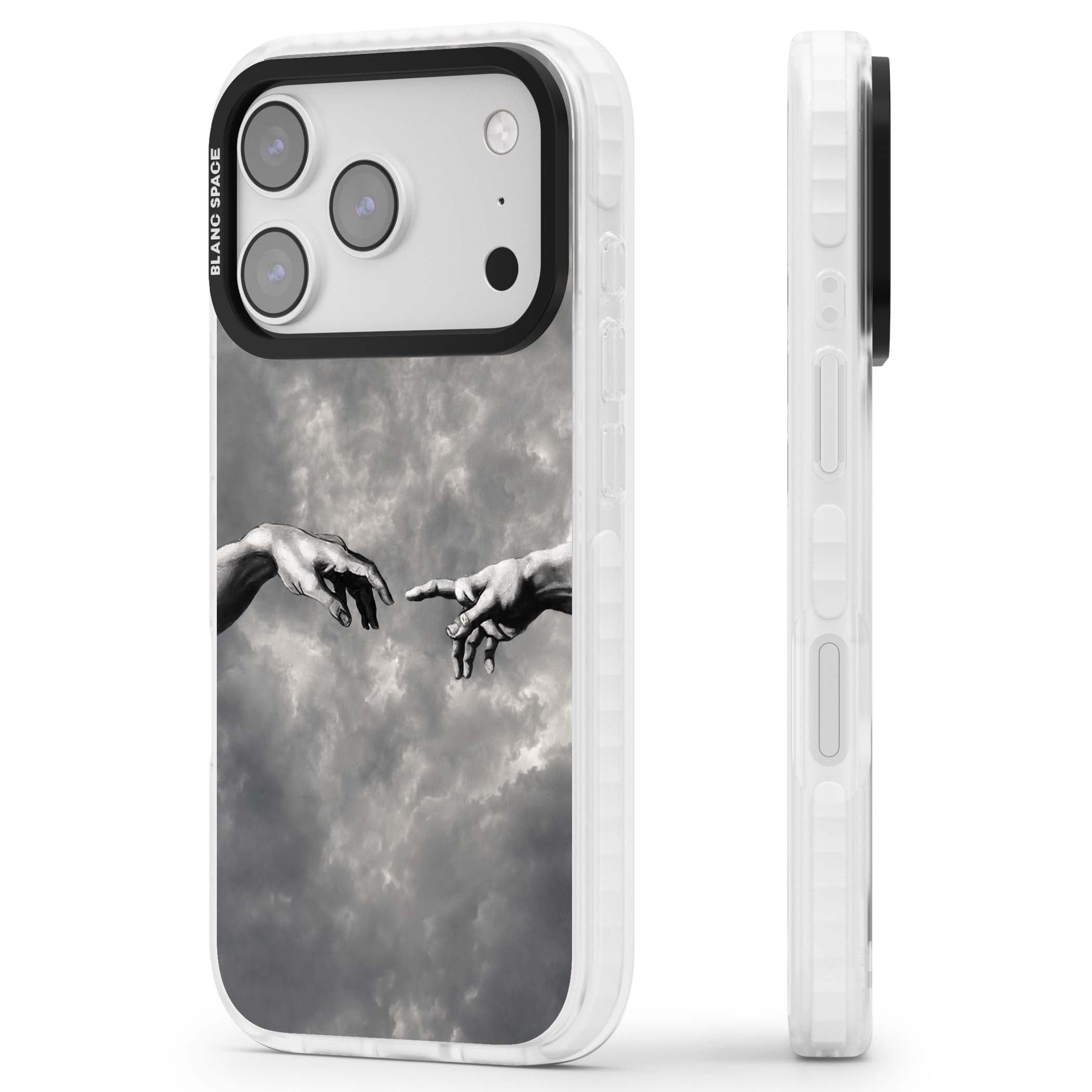 Creation art iPhone case | Black Impact case for iPhone 17 Pro, iPhone 17 Pro Max