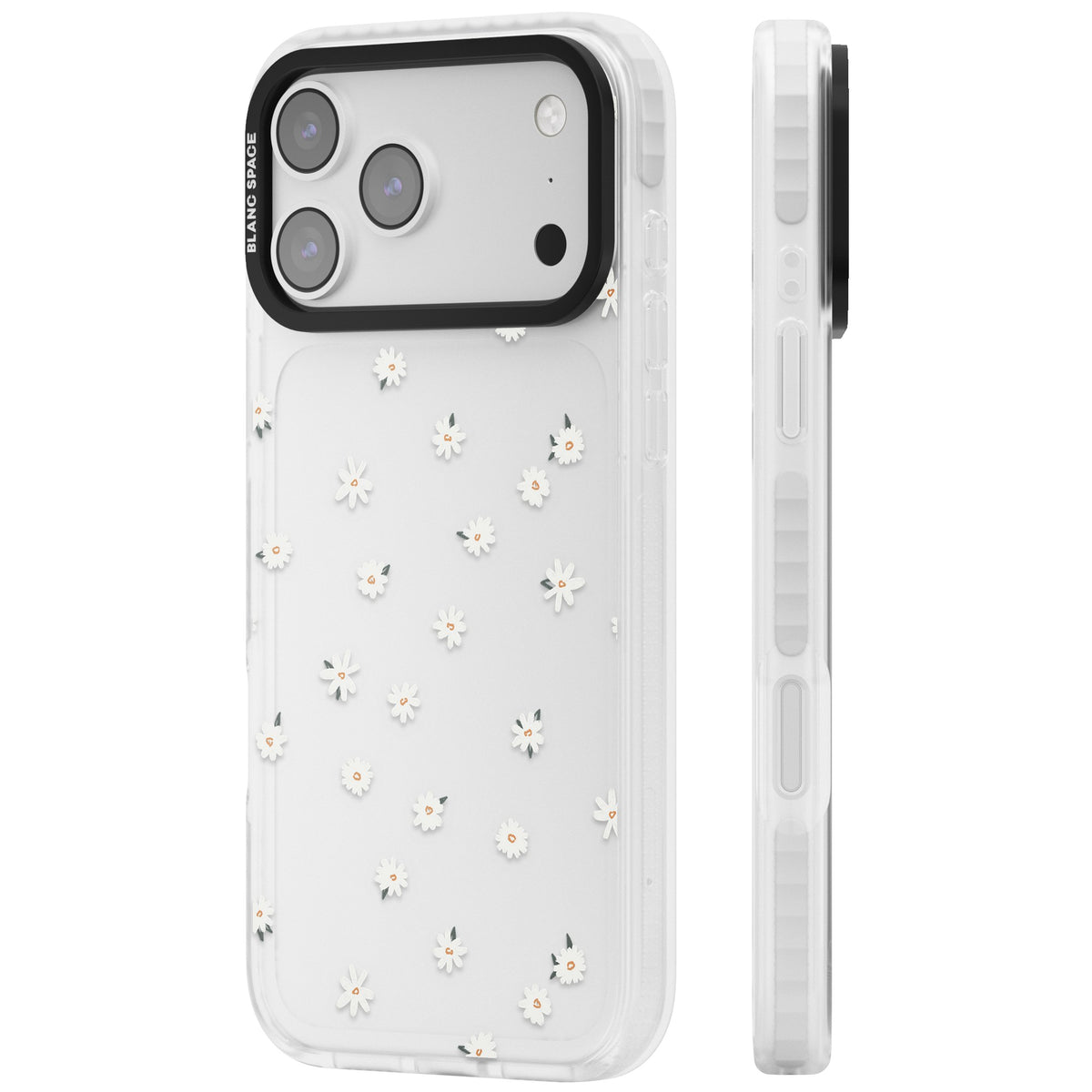 Daisy Dream iPhone 17 Pro Max Impact Clear Phone Case side