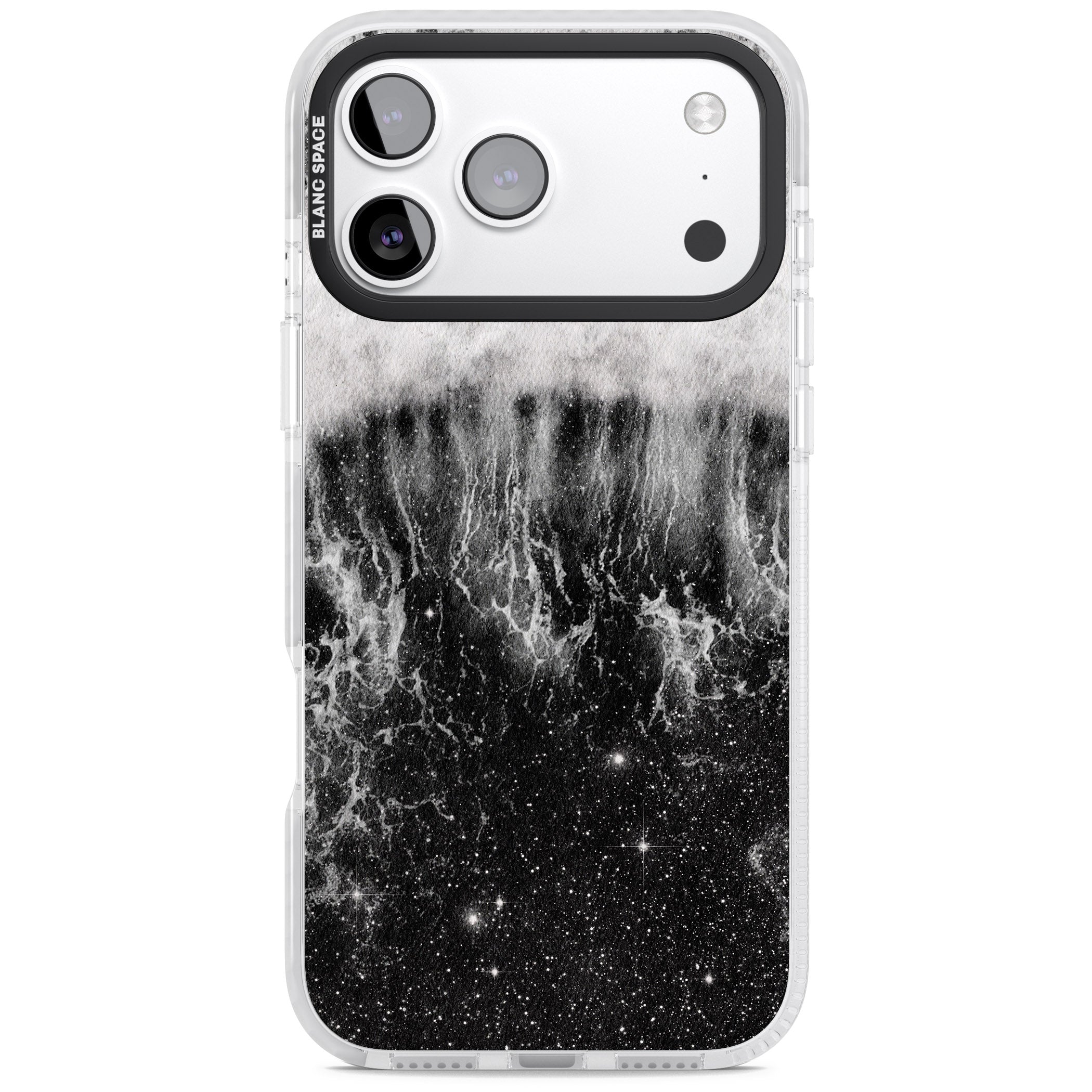 Deep Wave iPhone 17 Pro Impact Clear Phone Case