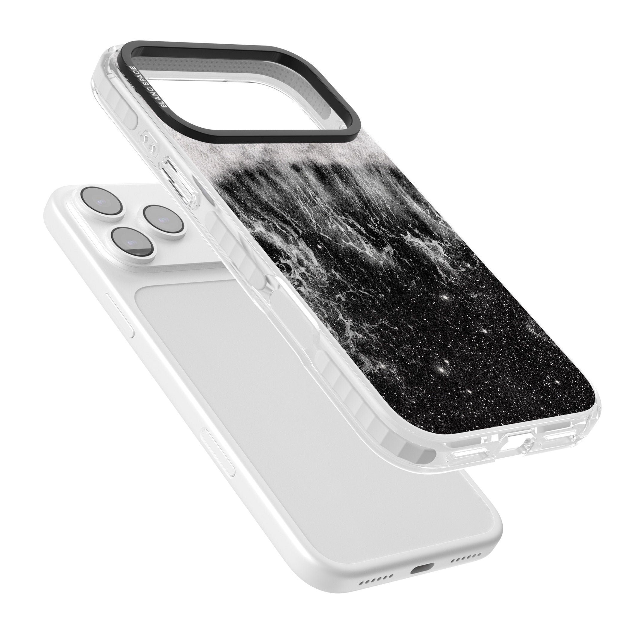 Deep Wave iPhone 17 Pro Impact Clear Phone Case Colours