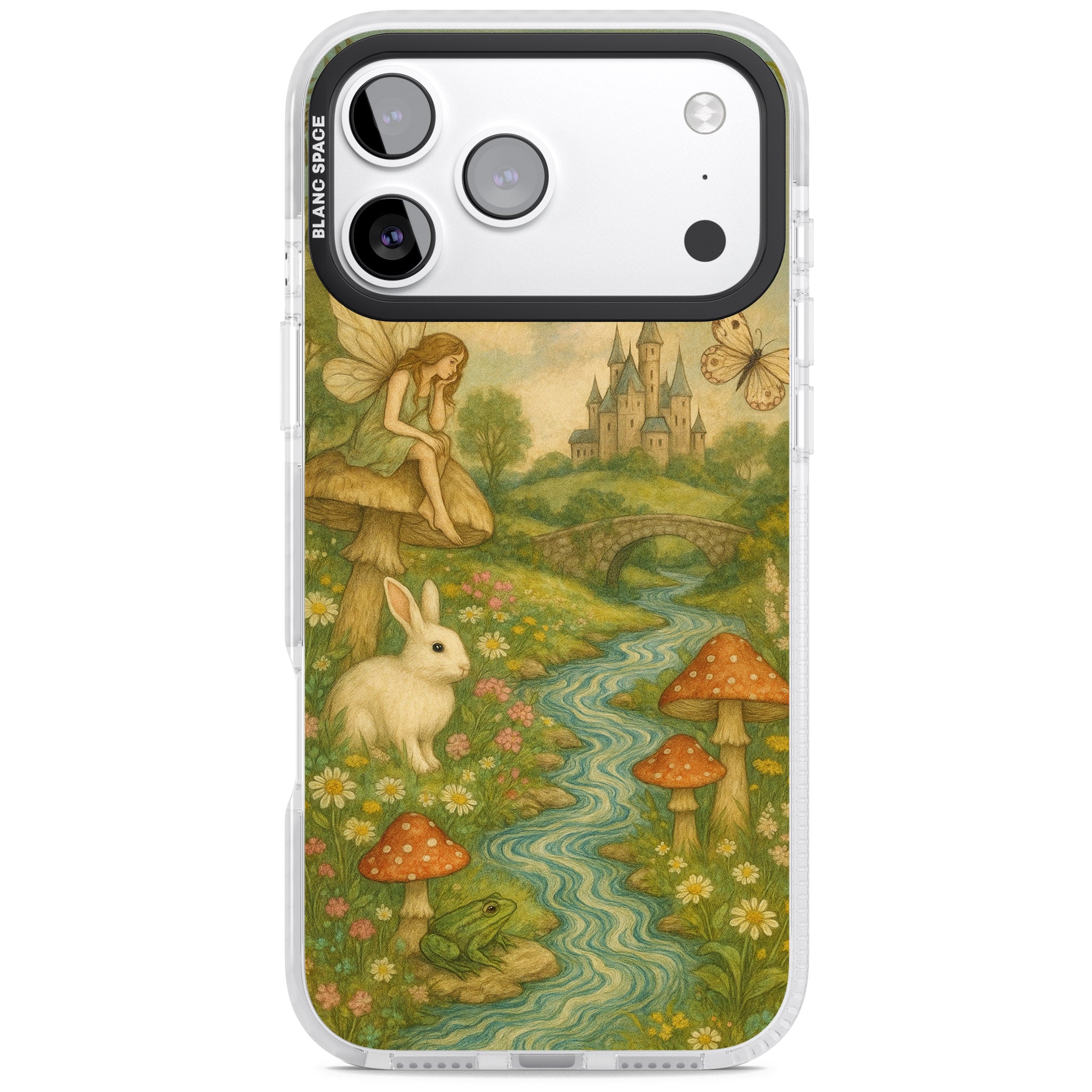 Castle Fairy iPhone 17 Pro Impact Clear Phone Case