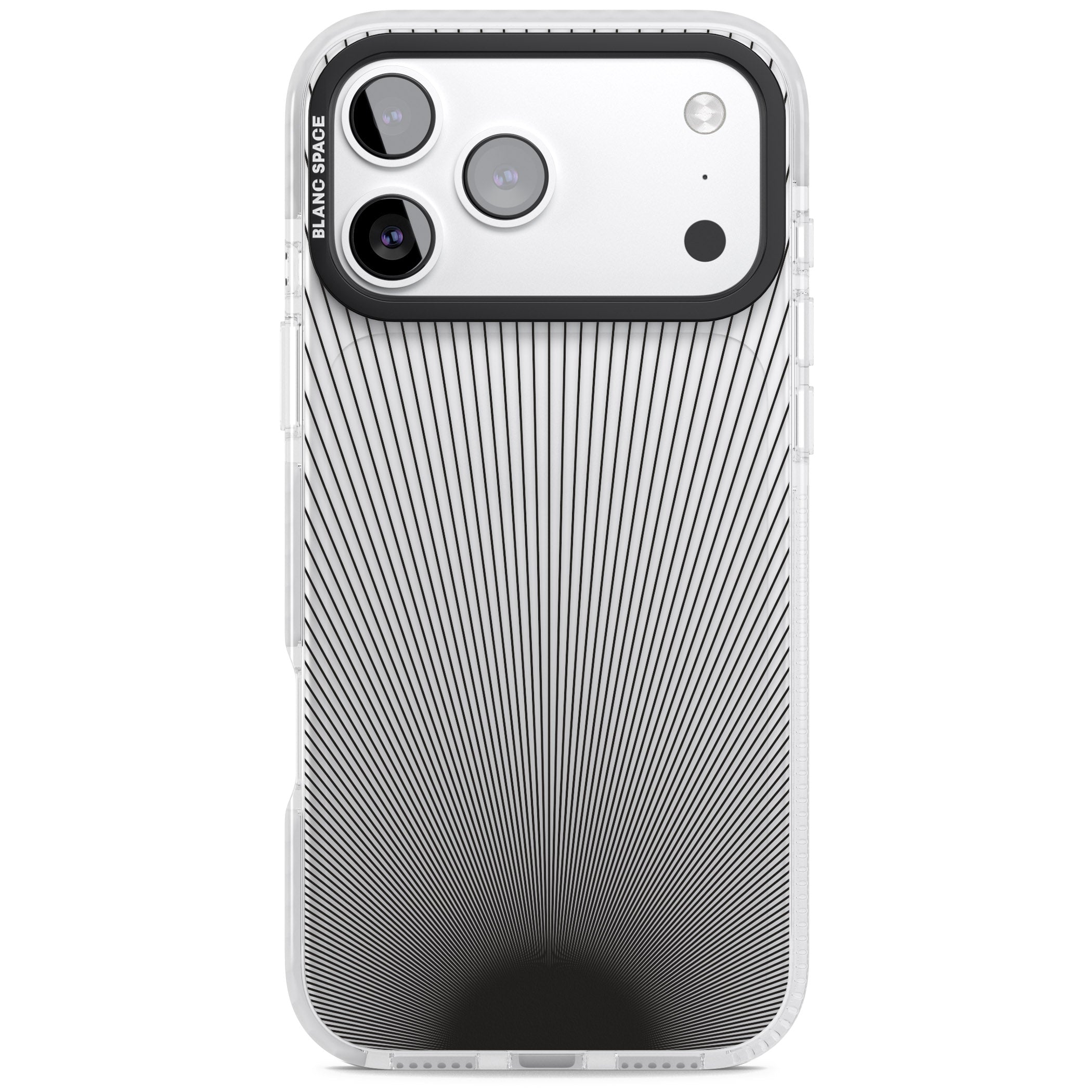 Linear Sunburst iPhone 17 Pro Impact Clear Phone Case