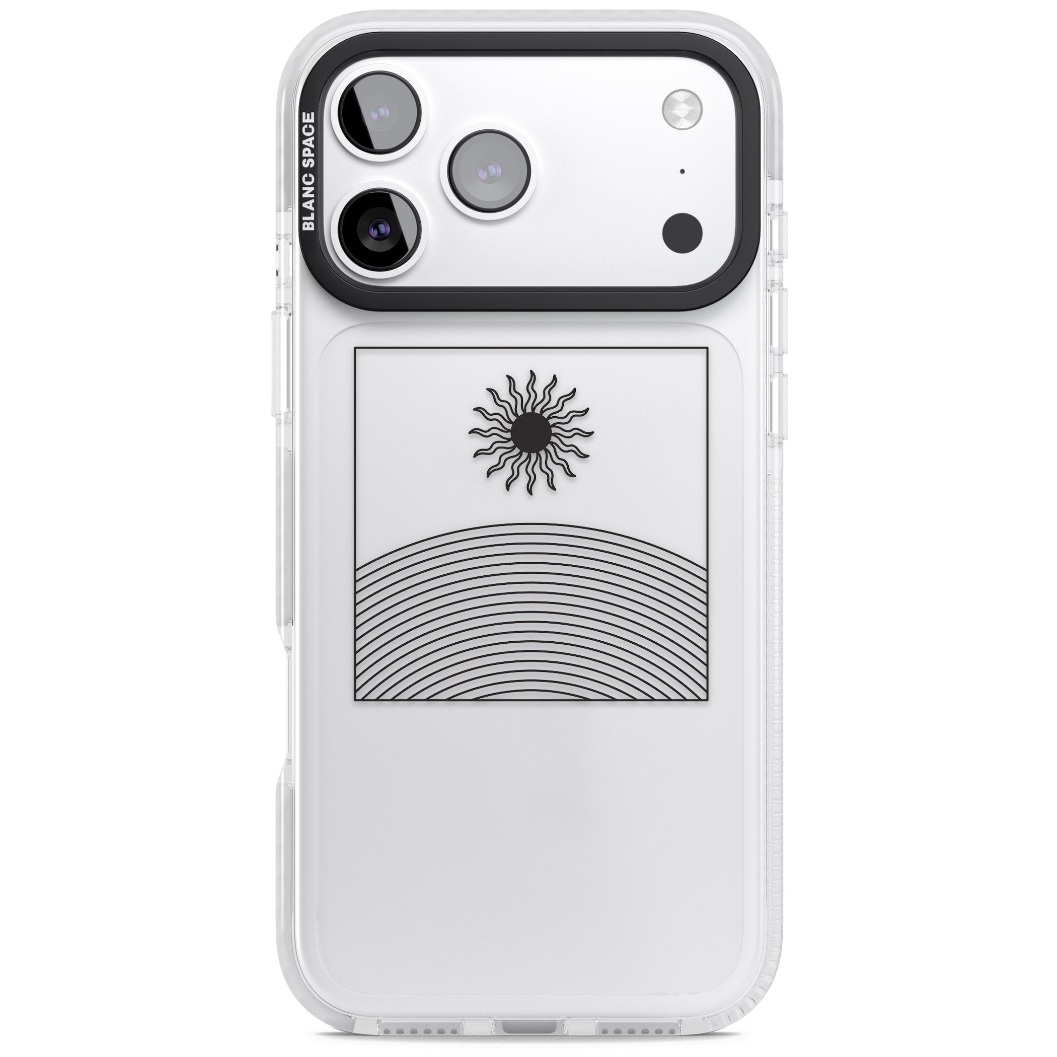 Cosmic Radiance iPhone 17 Pro Impact Clear Phone Case