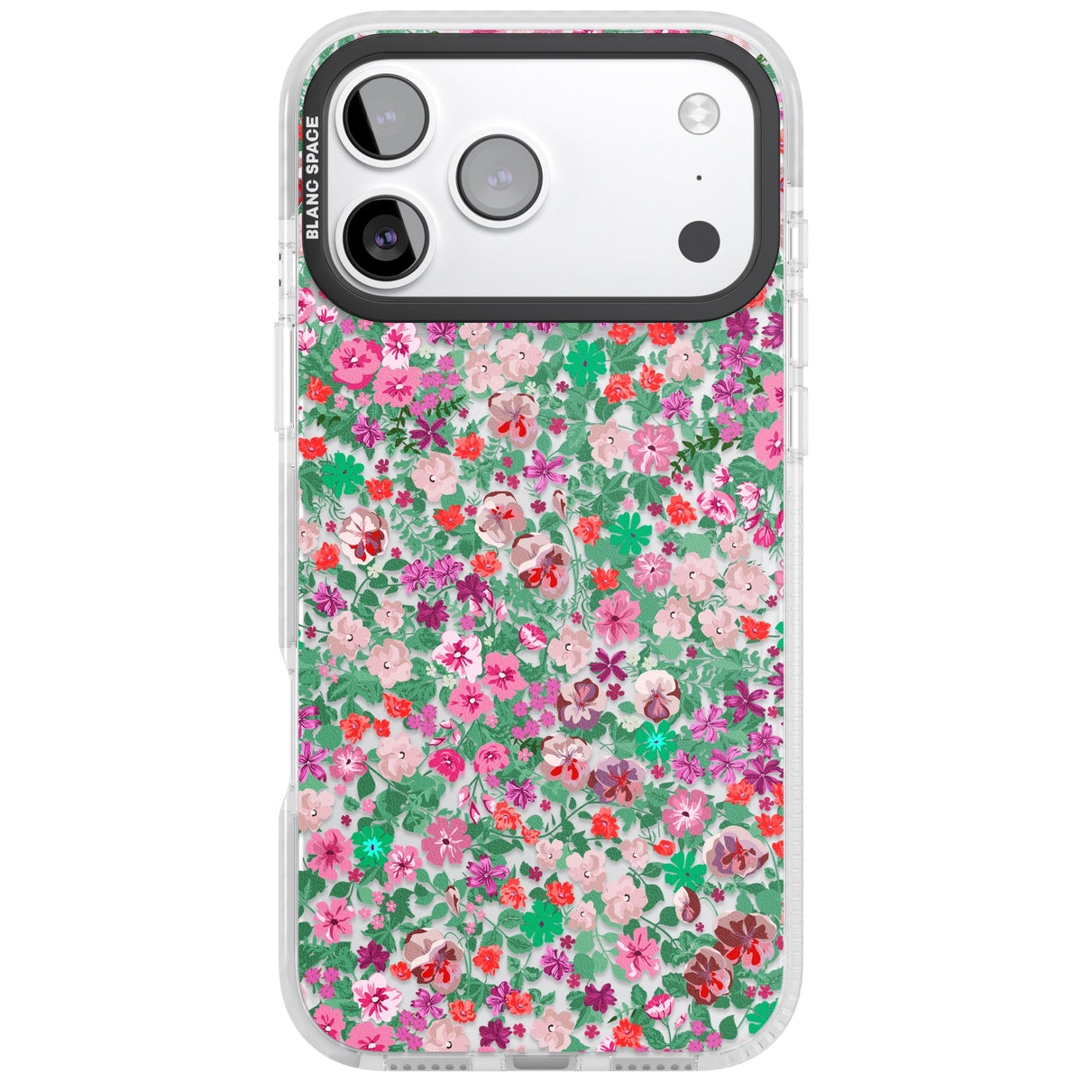 Florentine Meadow iPhone 17 Pro Max Impact Clear Phone Case front