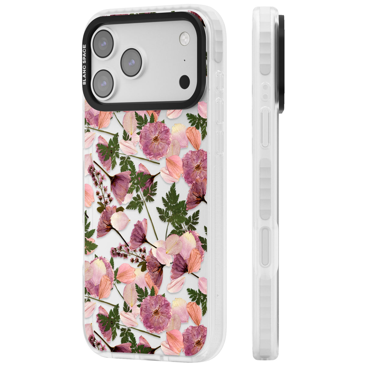 Blossom Archive iPhone 17 Pro Max Impact Clear Phone Case side