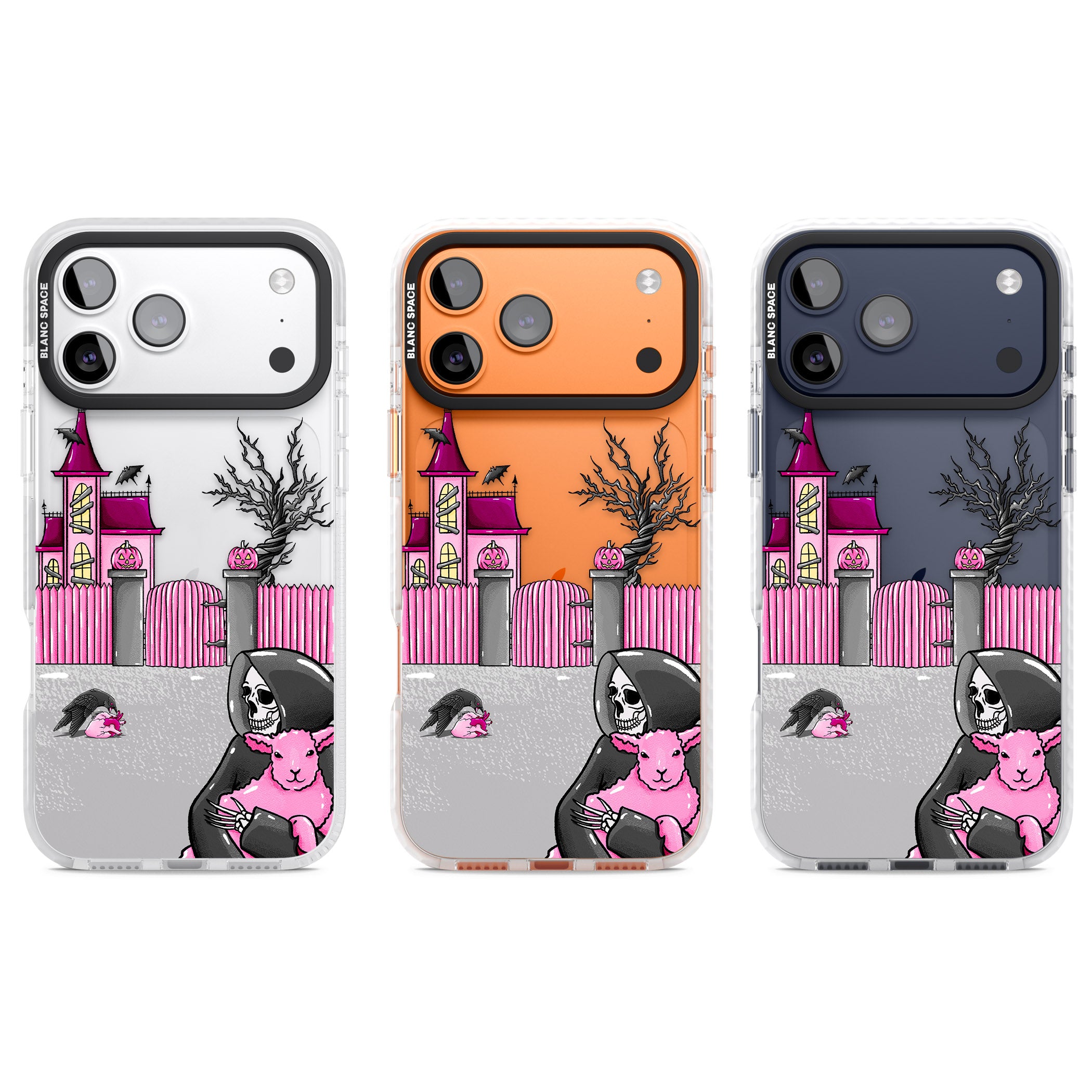 Left With My Heart iPhone 17 Pro Impact Clear Phone Case APT Impact Protection