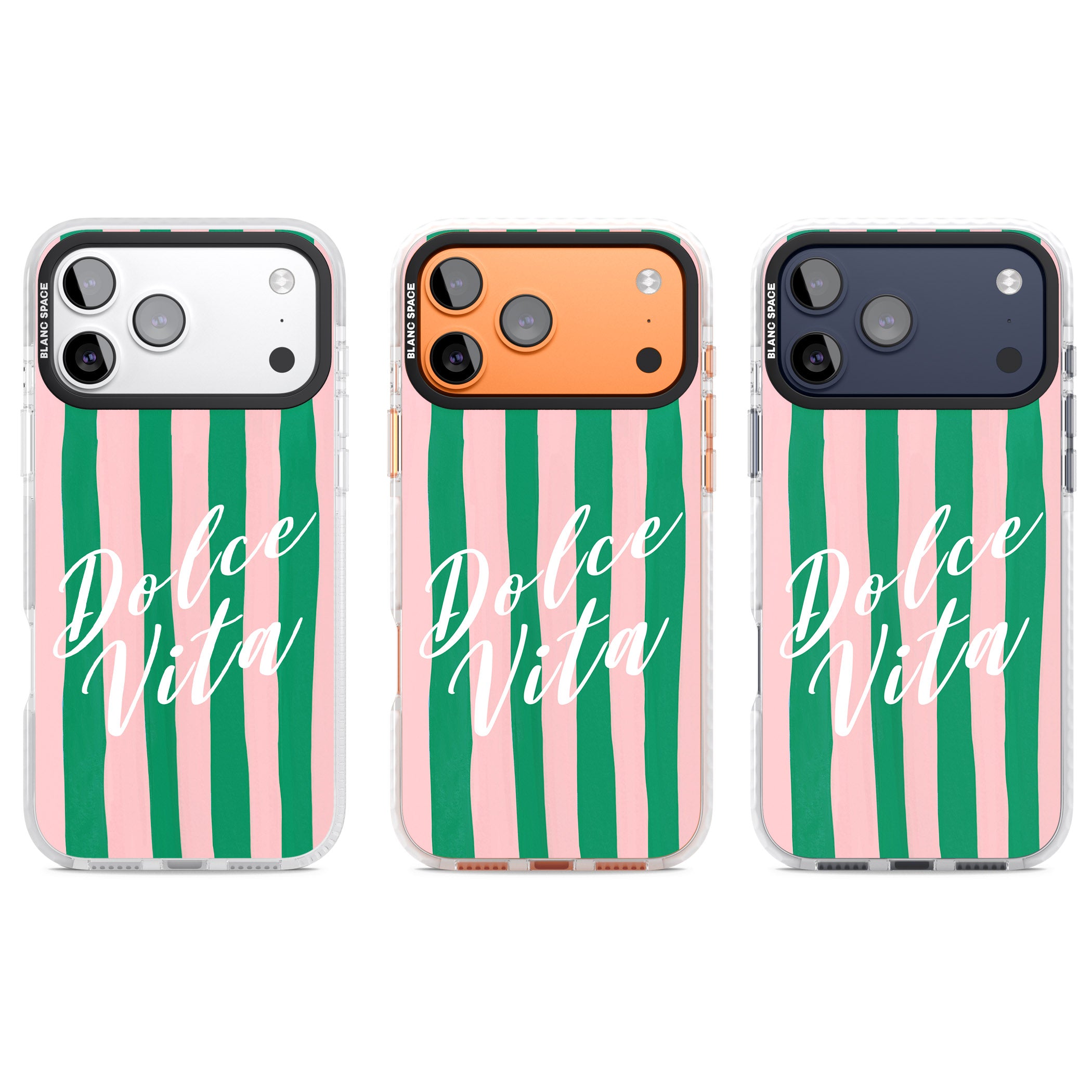 Dolce Vita iPhone 17 Pro Impact Clear Phone Case APT Impact Protection