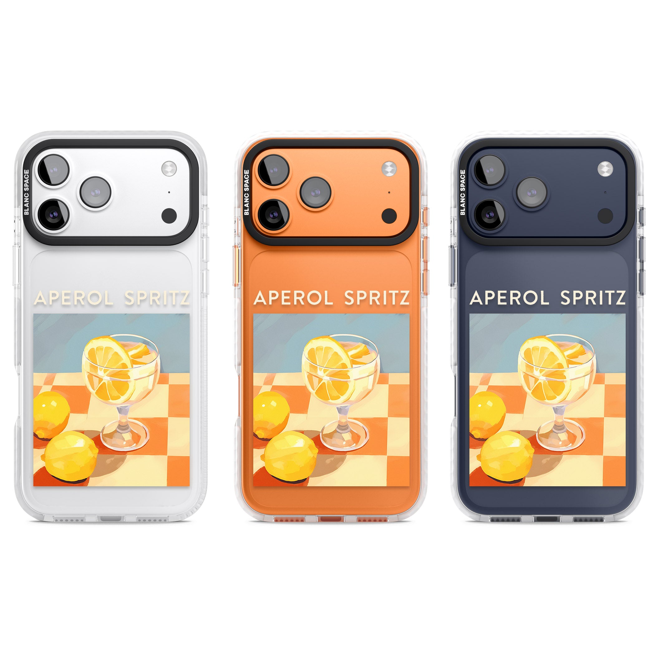 Lemon Spritz iPhone 17 Pro Impact Clear Phone Case APT Impact Protection