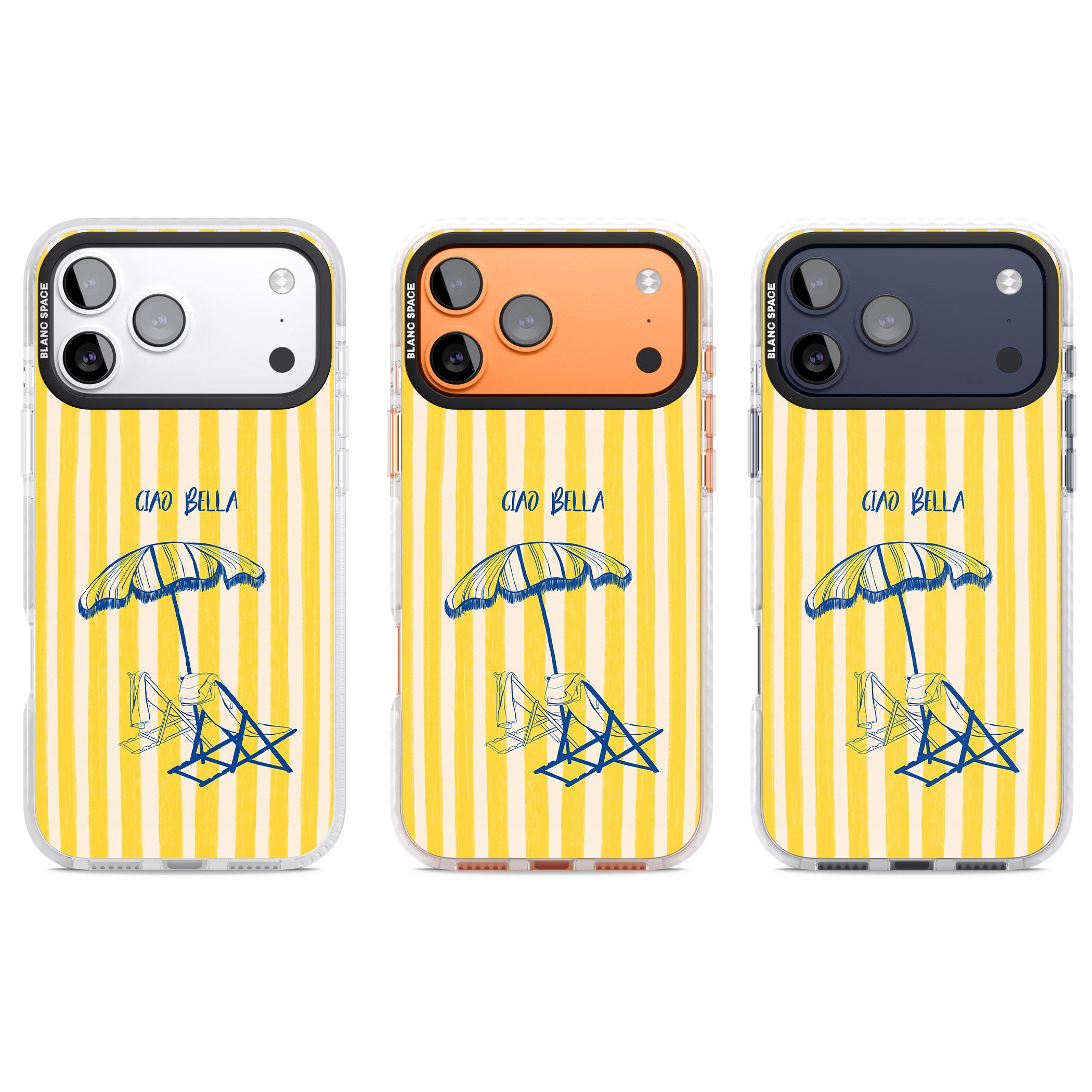 Ciao Bella iPhone 17 Pro Impact Clear Phone Case APT Impact Protection