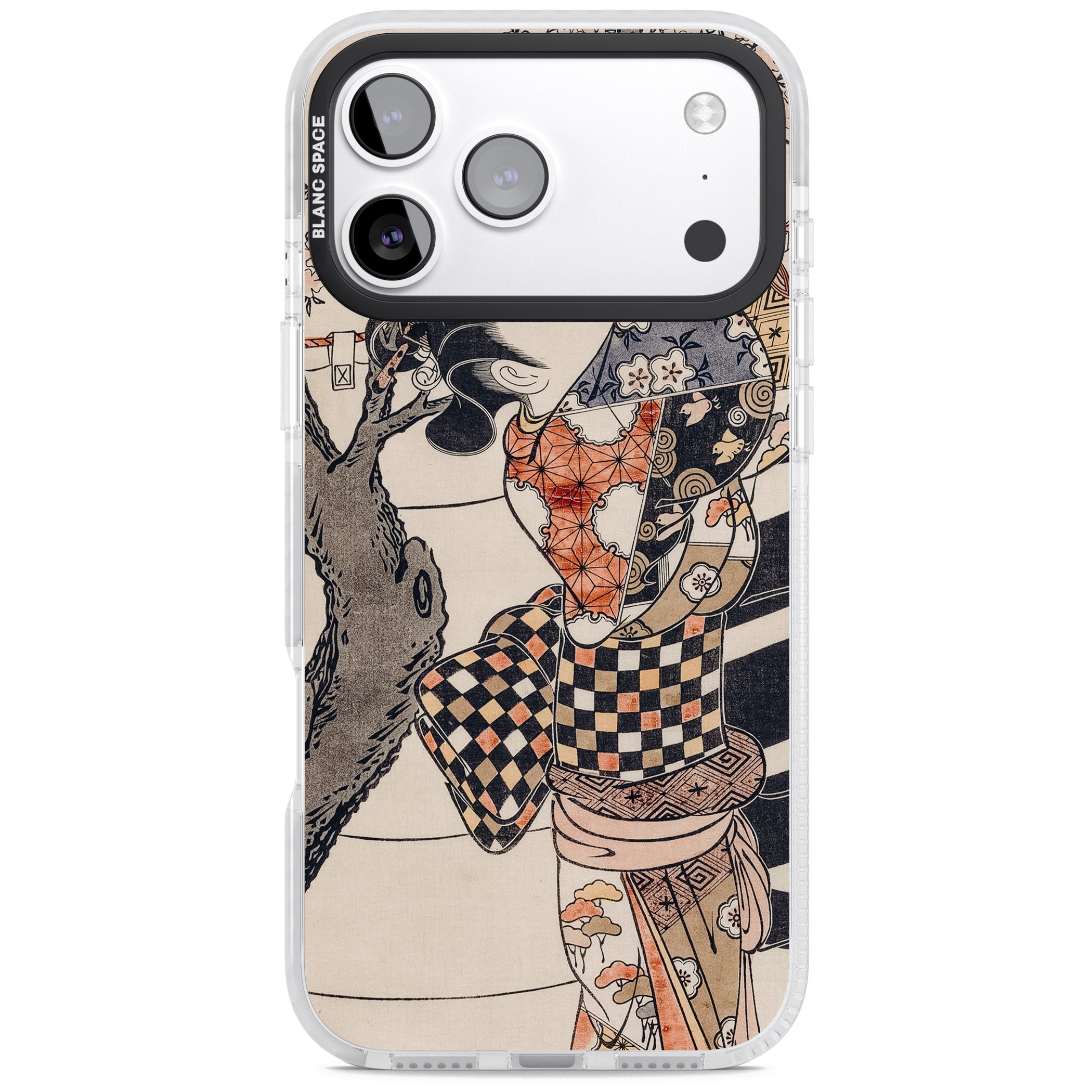 Vintage Japan iPhone 17 Pro Impact Clear Phone Case