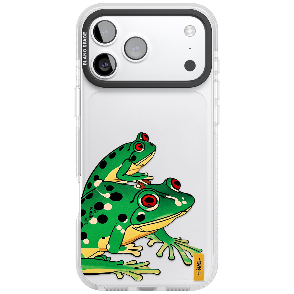 Jade Leap iPhone 17 Pro Max Impact Clear Phone Case front