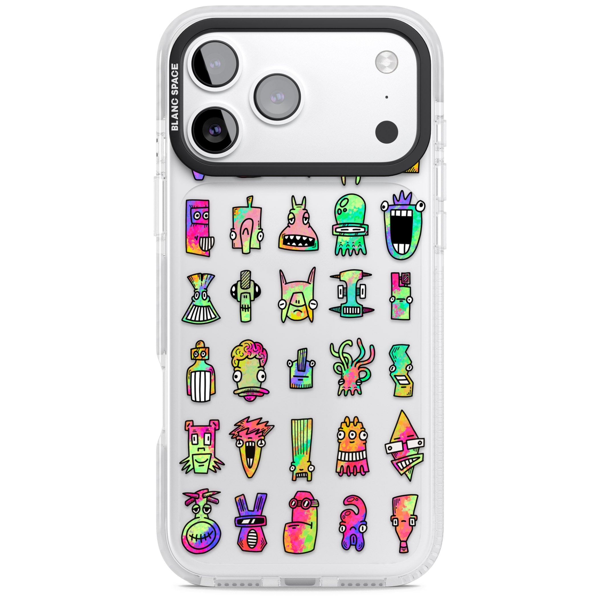 Splashy Friends iPhone 17 Pro Impact Clear Phone Case