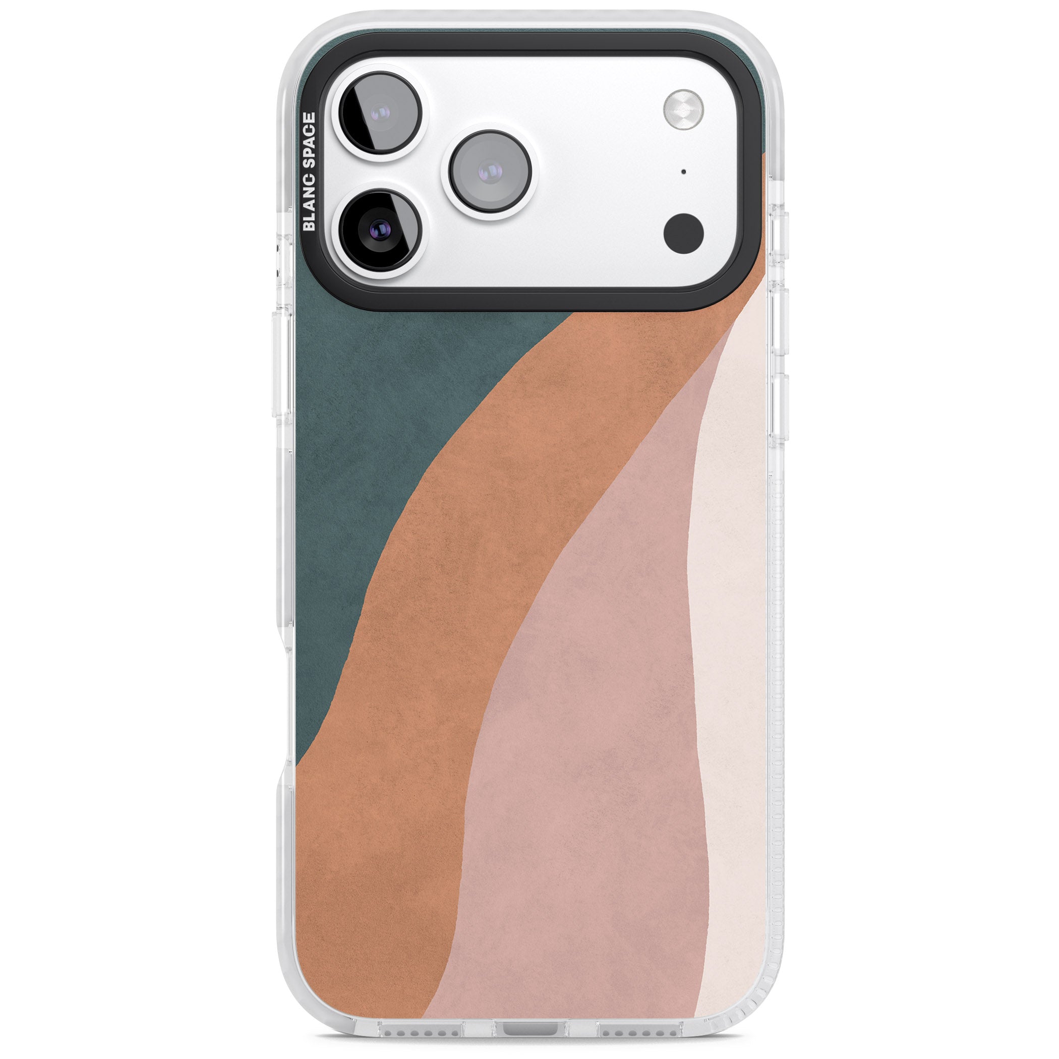 Earthwave Abstract iPhone 17 Pro Impact Pro Clear Phone Case