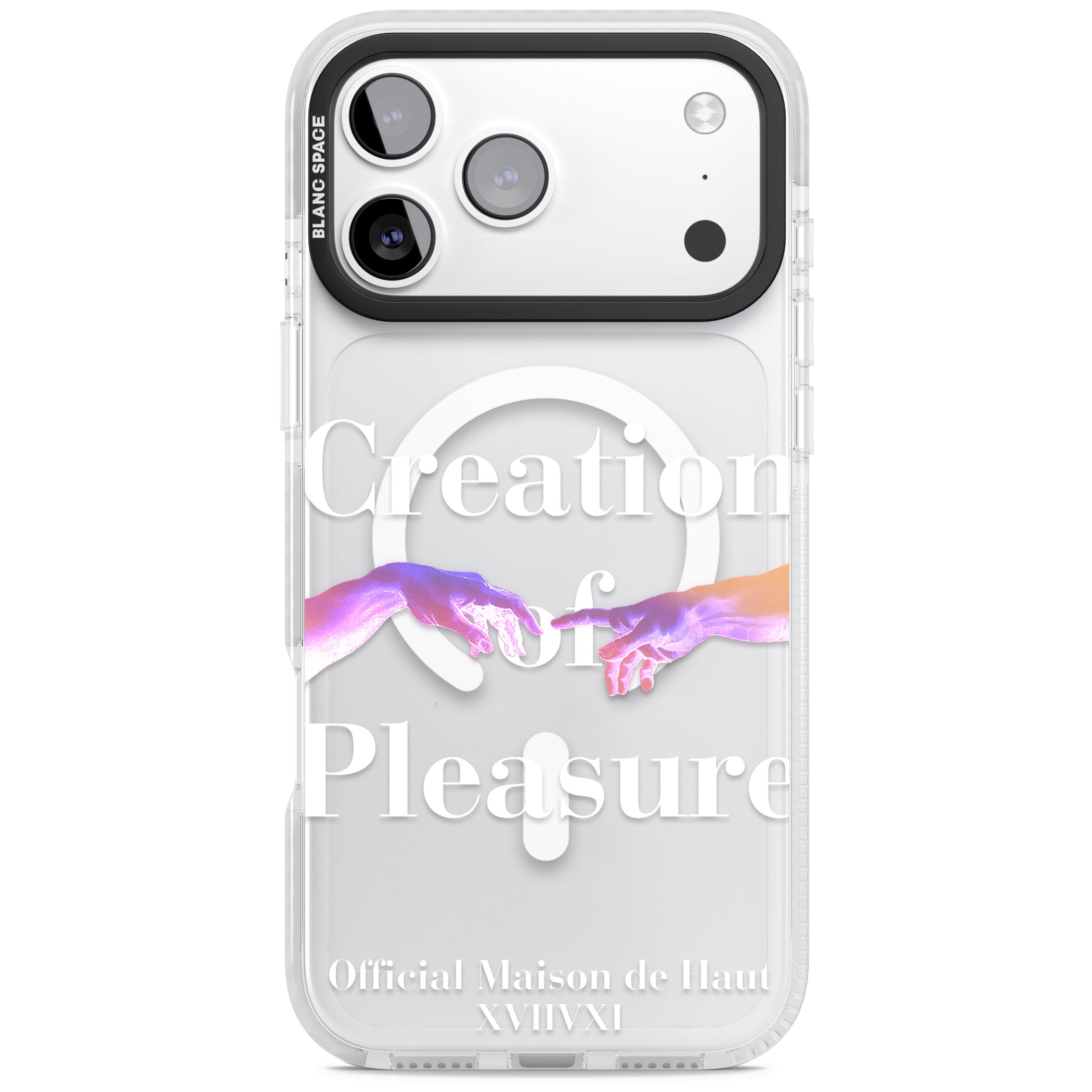 Creation Of Pleasure iPhone 17 Pro Impact Pro Clear Phone Case
