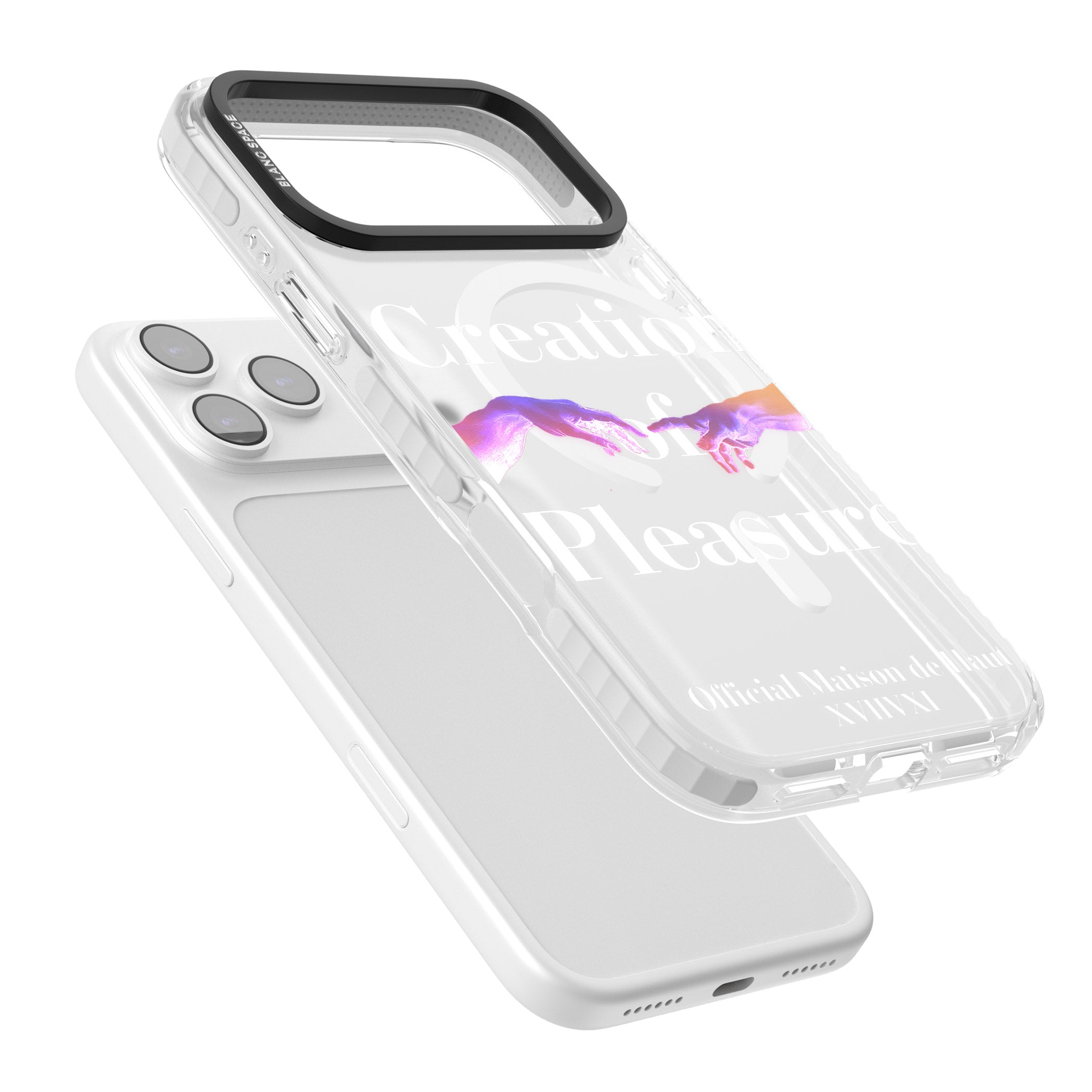 Creation Of Pleasure iPhone 17 Pro Impact Pro Clear Phone Case Colours