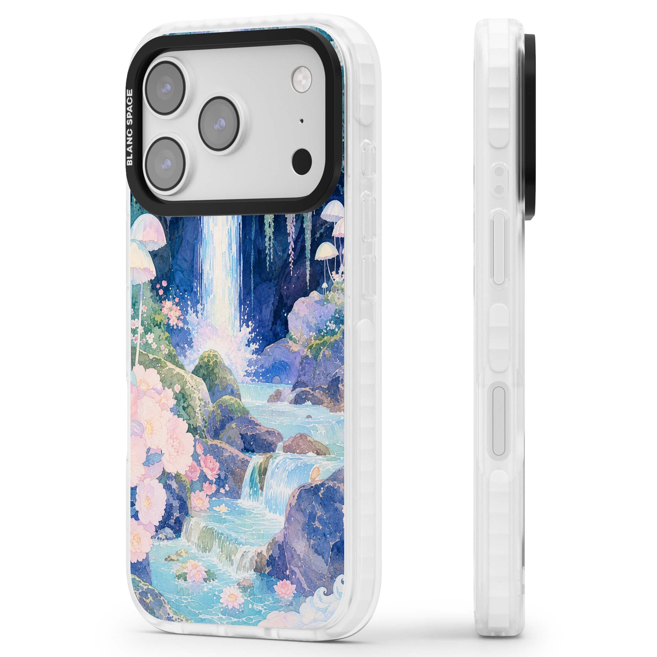 Mystic Waterfall art iPhone case | Impact Magsafe case for iPhone 17 Pro, iPhone 17 Pro Max