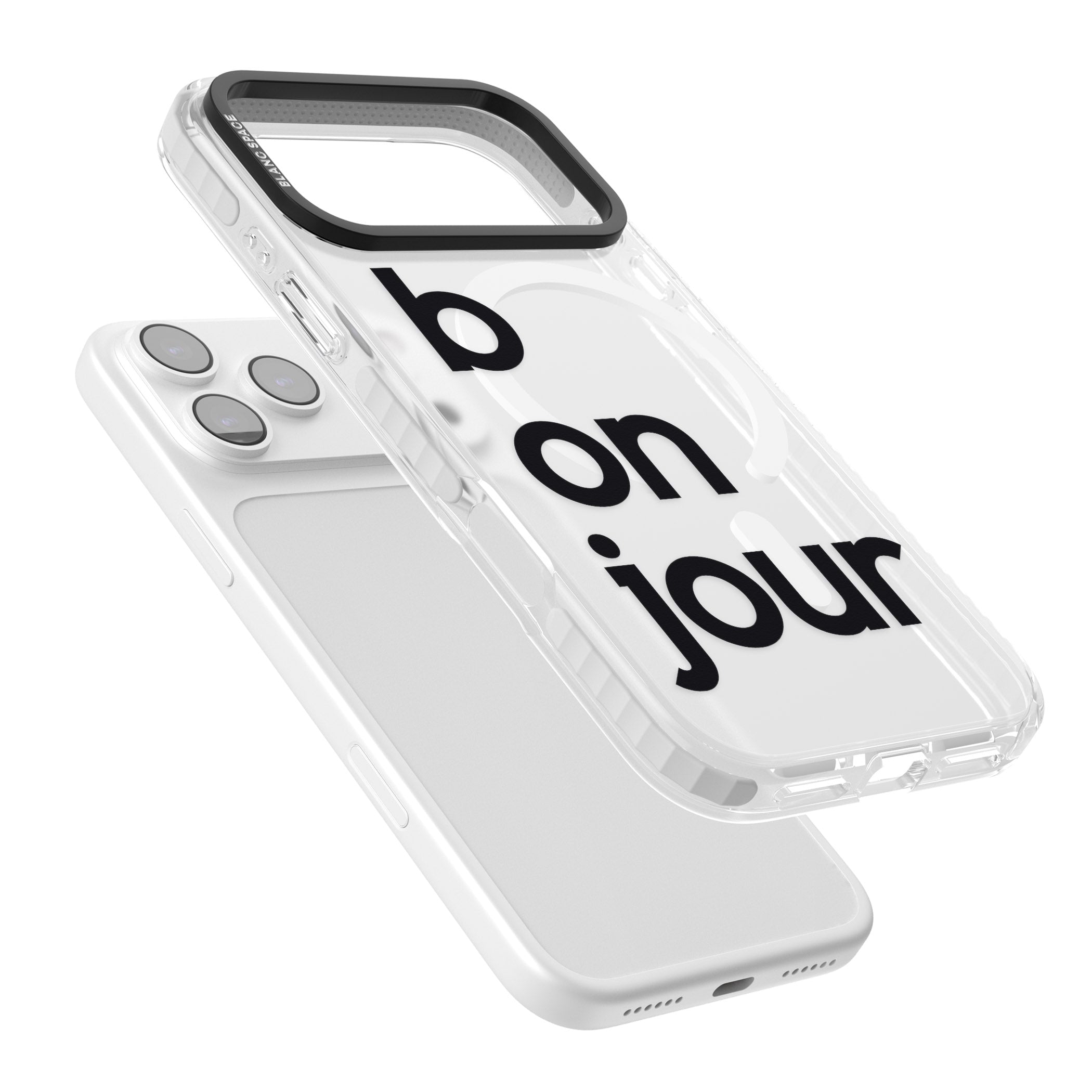 Bonjour iPhone 17 Pro Impact Pro Clear Phone Case Colours