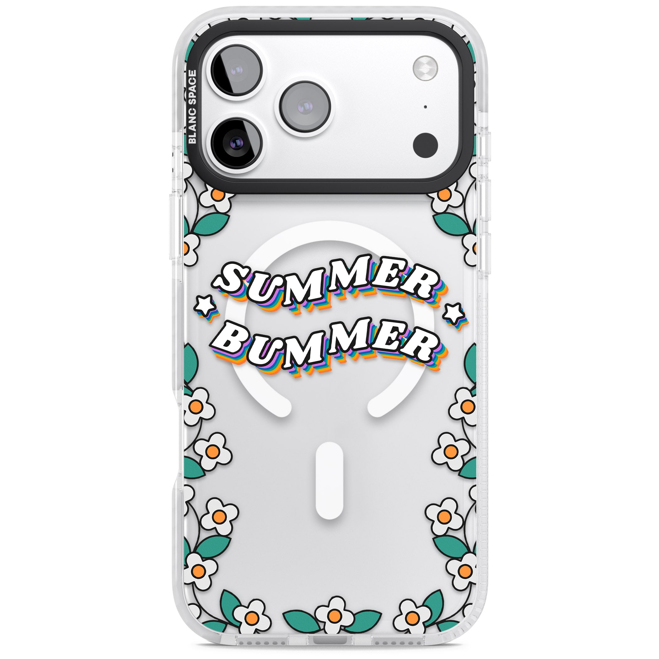 Summer Bummer iPhone 17 Pro Impact Pro Clear Phone Case