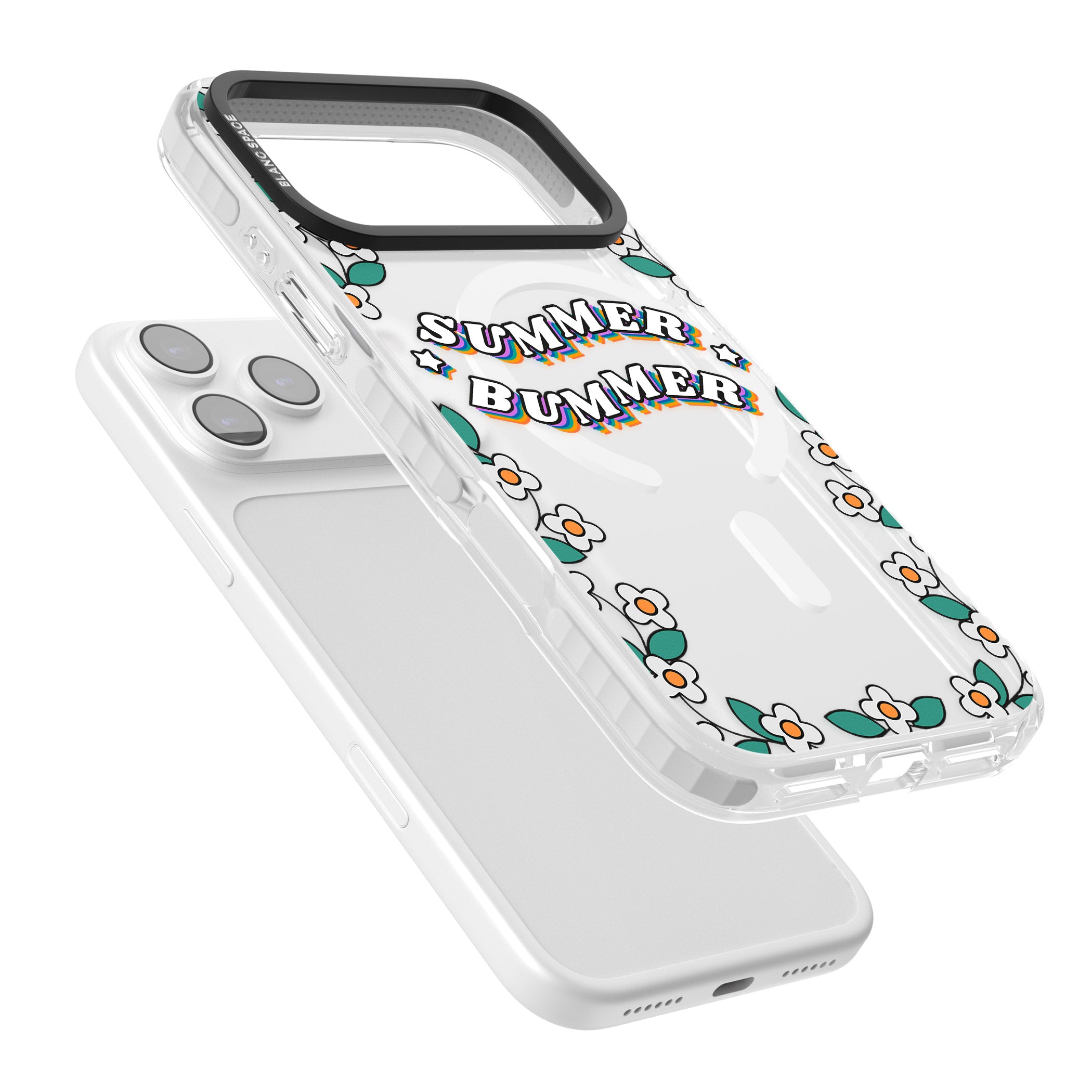 Summer Bummer iPhone 17 Pro Impact Pro Clear Phone Case Colours