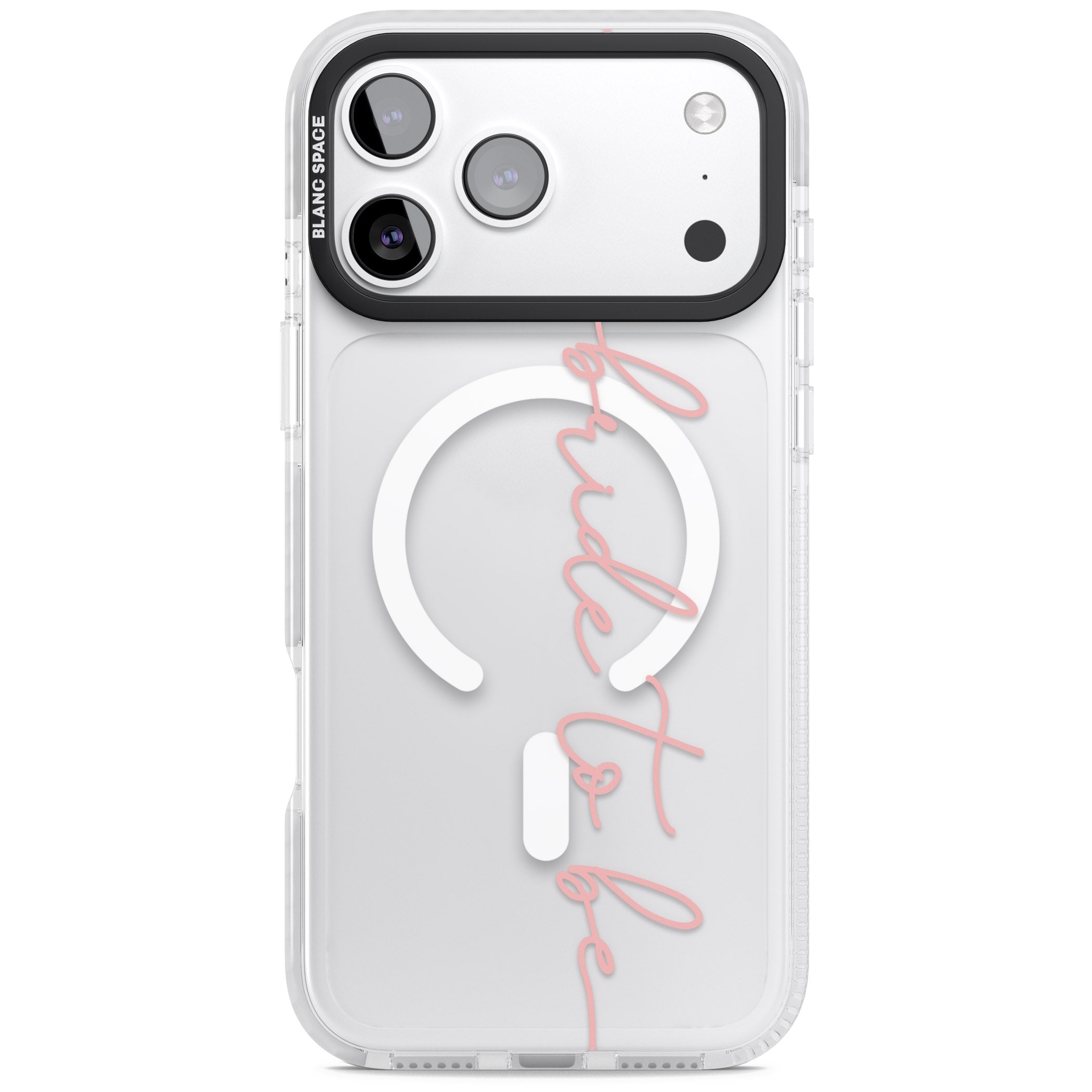 Bride To Be iPhone 17 Pro Impact Pro Clear Phone Case