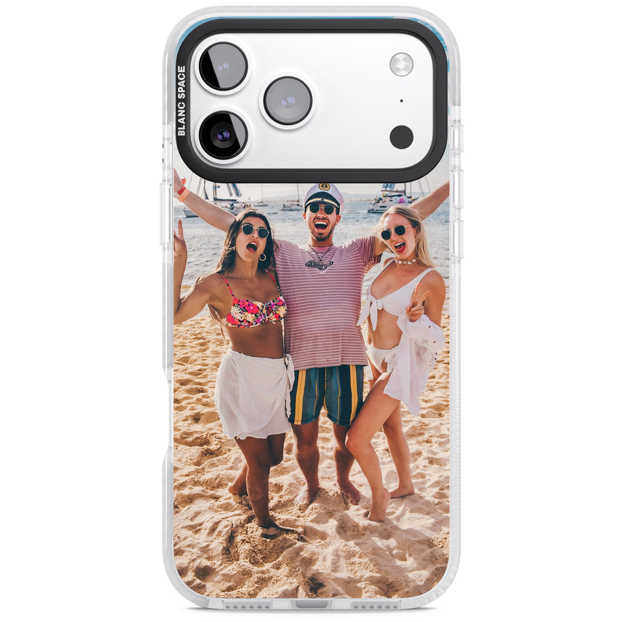 Personalised Photo iPhone 17 Pro Impact Pro Clear Phone Case