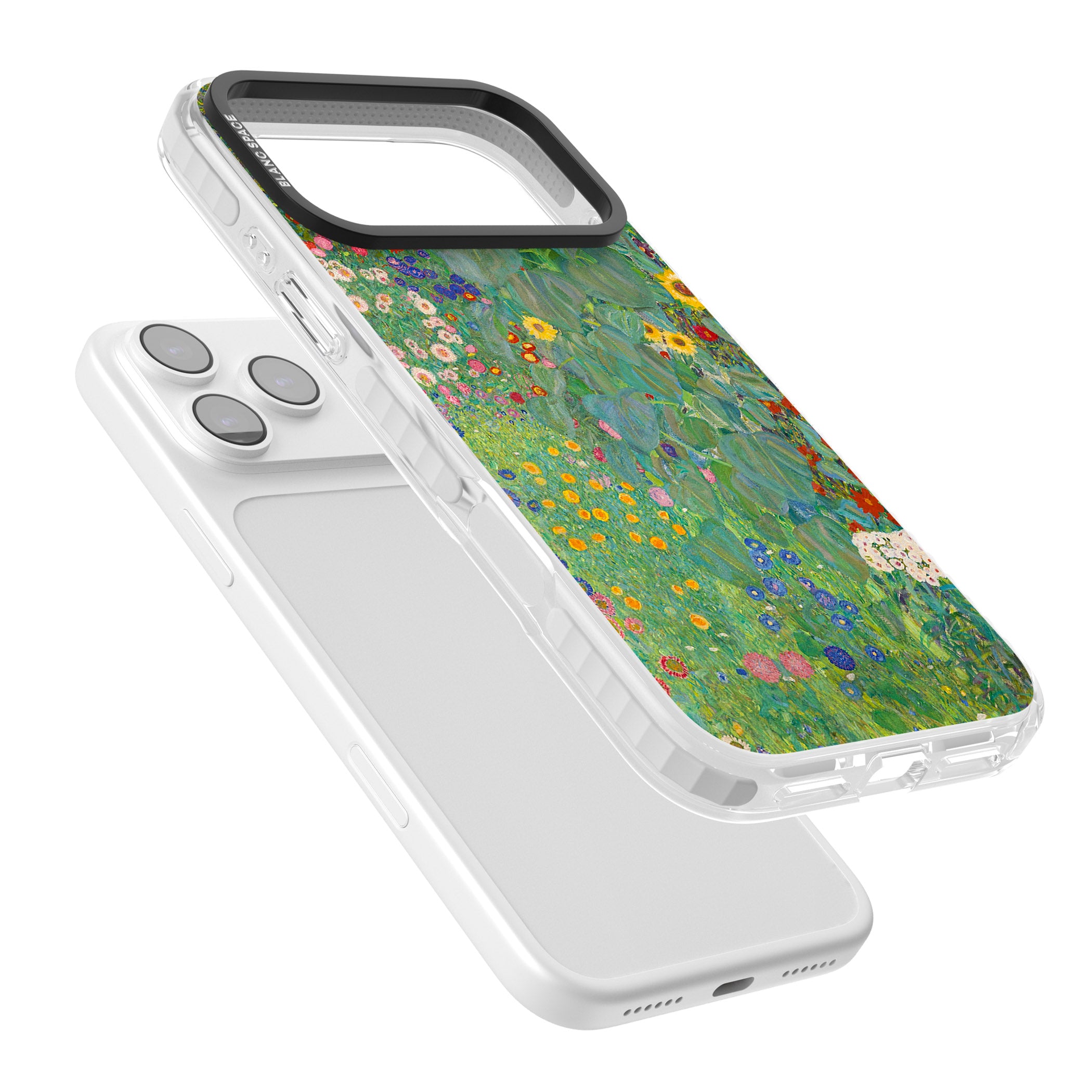 Farm Garden With Sunflowers iPhone 17 Pro Impact Pro Clear Phone Case Colours