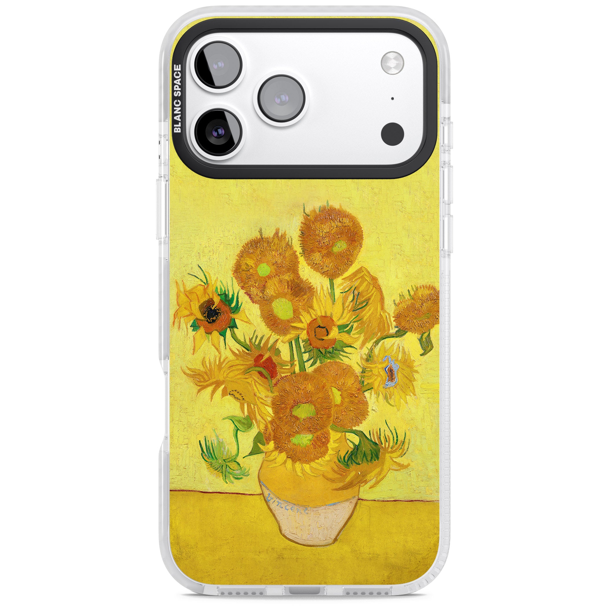 Sunflowers iPhone 17 Pro Impact Pro Clear Phone Case