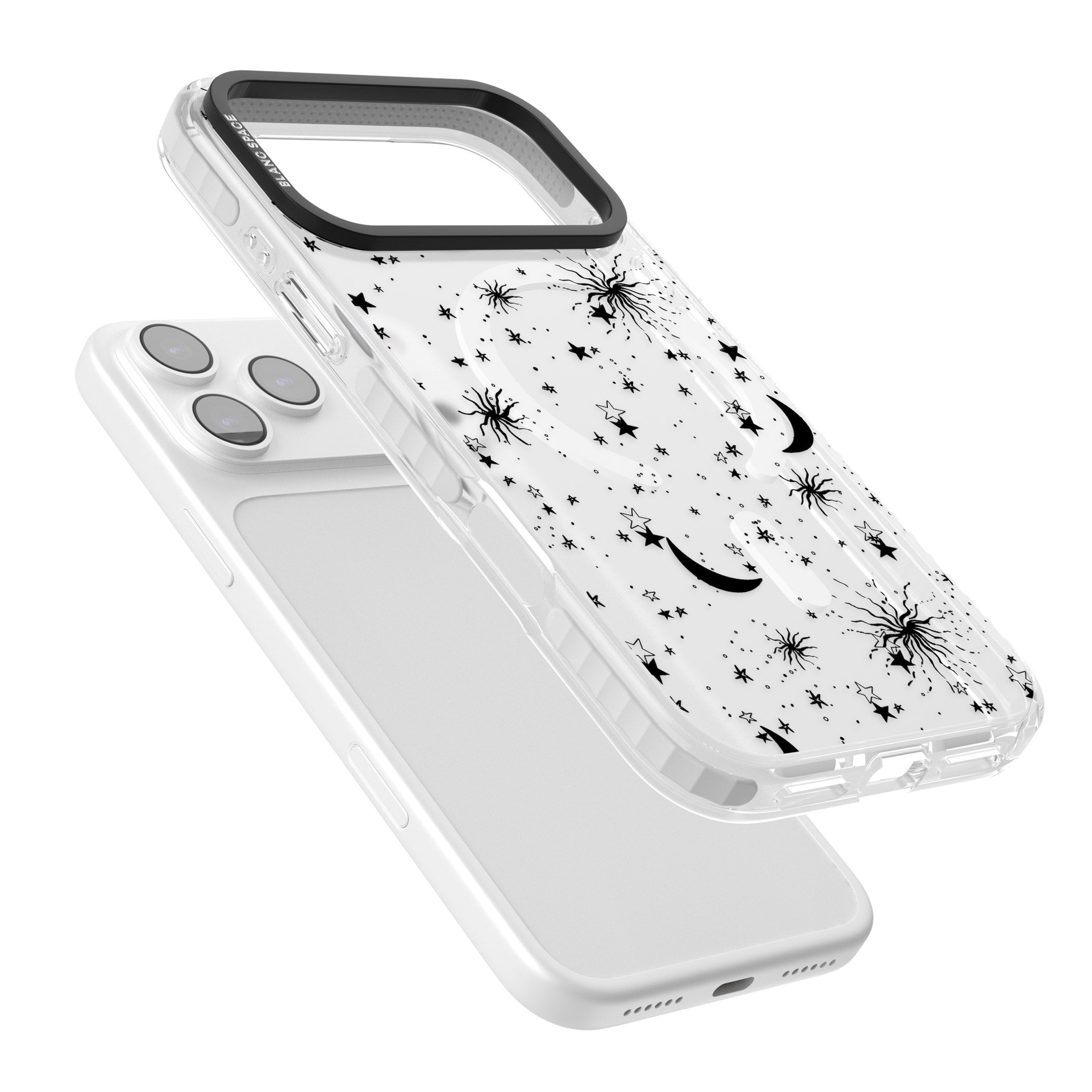 Celestial Night iPhone 17 Pro Impact Pro Clear Phone Case Colours