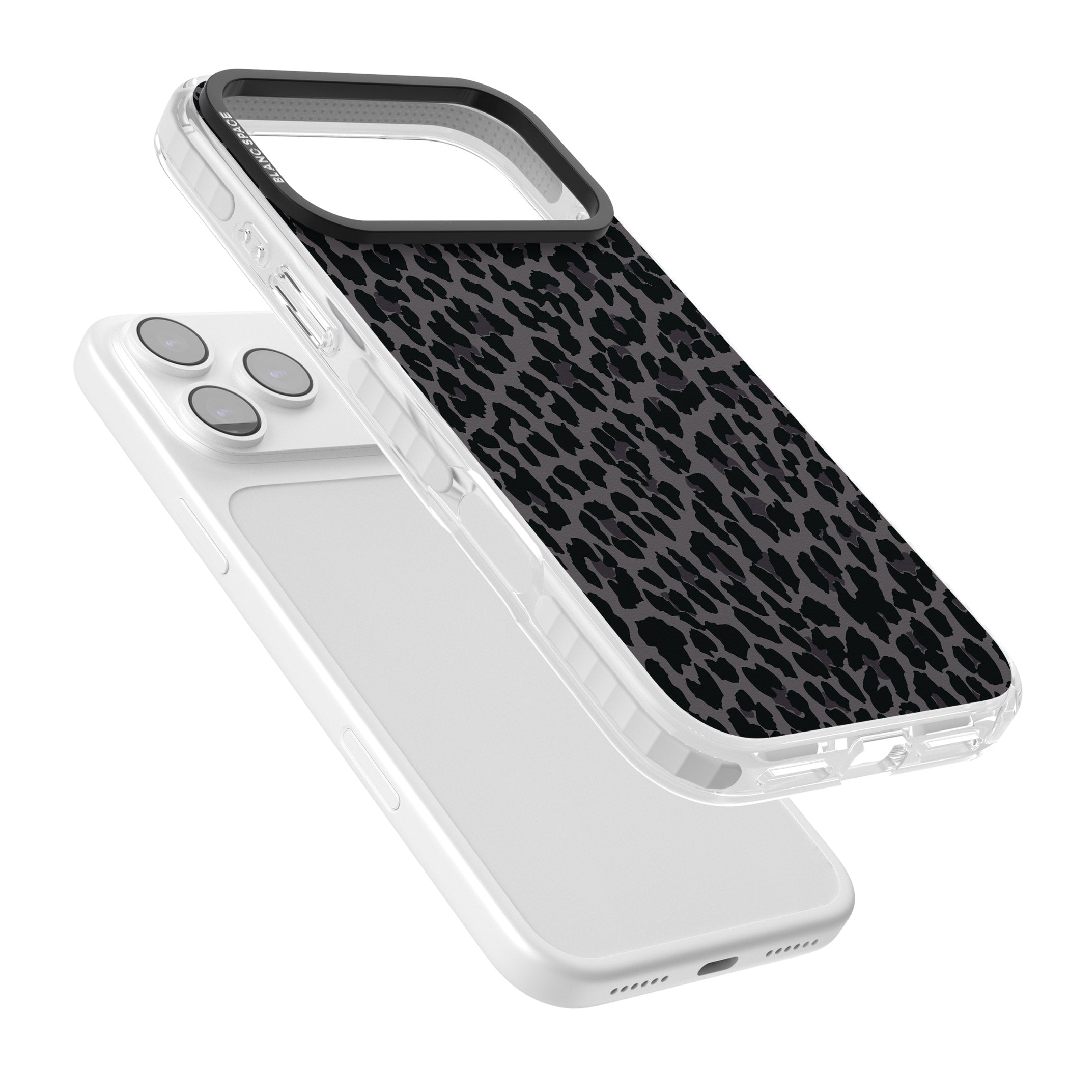 Dark Animal Print iPhone 17 Pro Impact Pro Clear Phone Case Colours