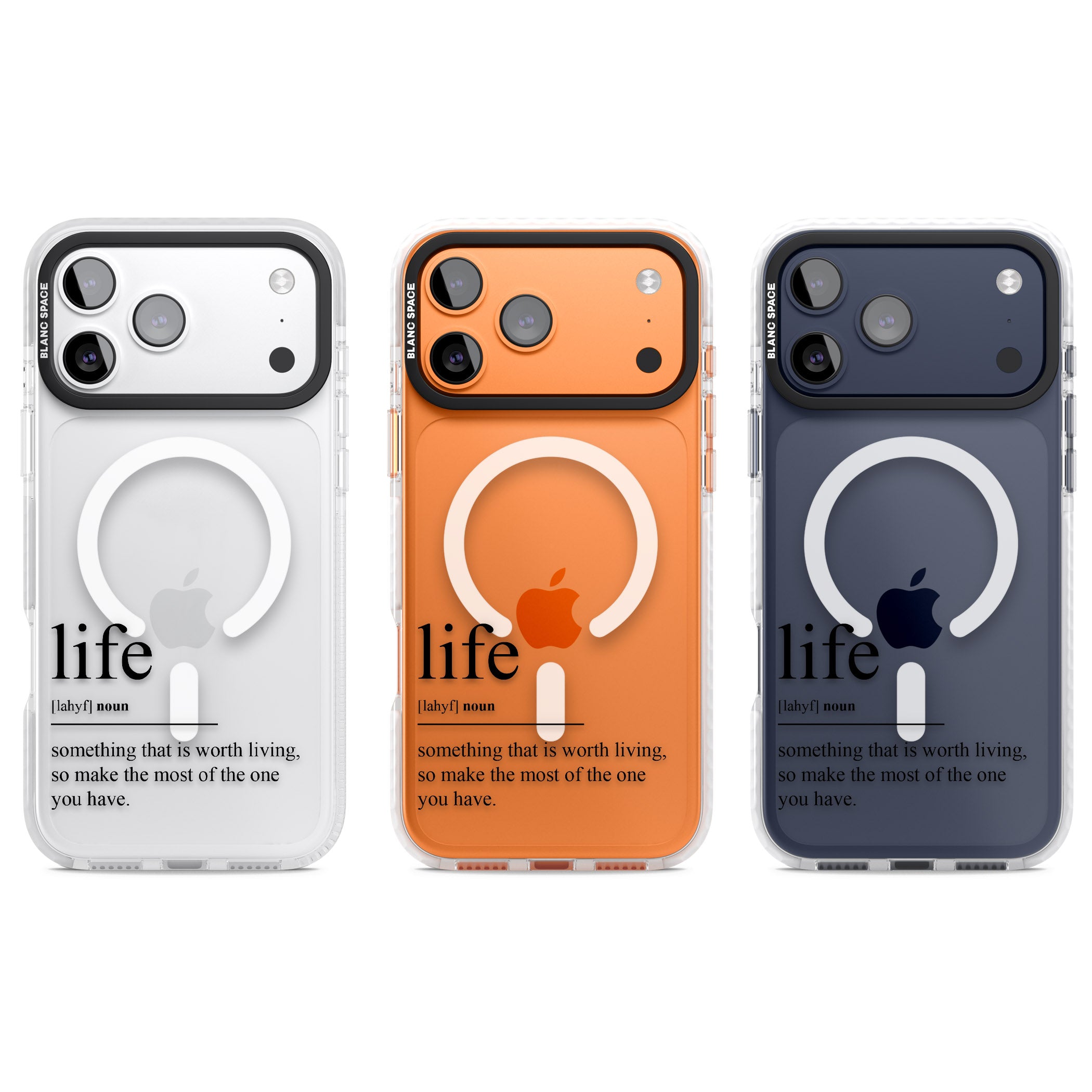Life iPhone 17 Pro Impact Pro Clear Phone Case APT Impact Protection