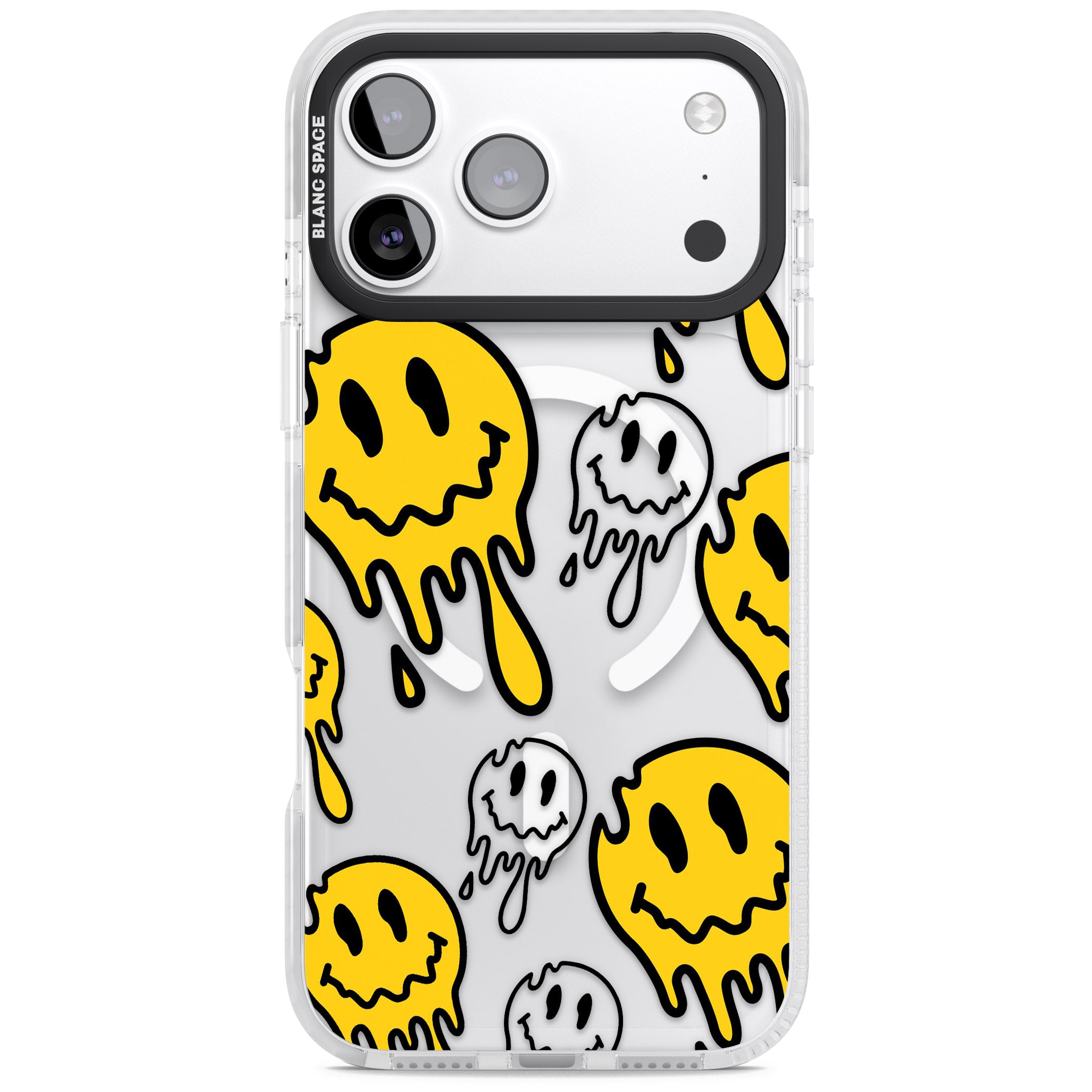Face Melt iPhone 17 Pro Impact Pro Clear Phone Case