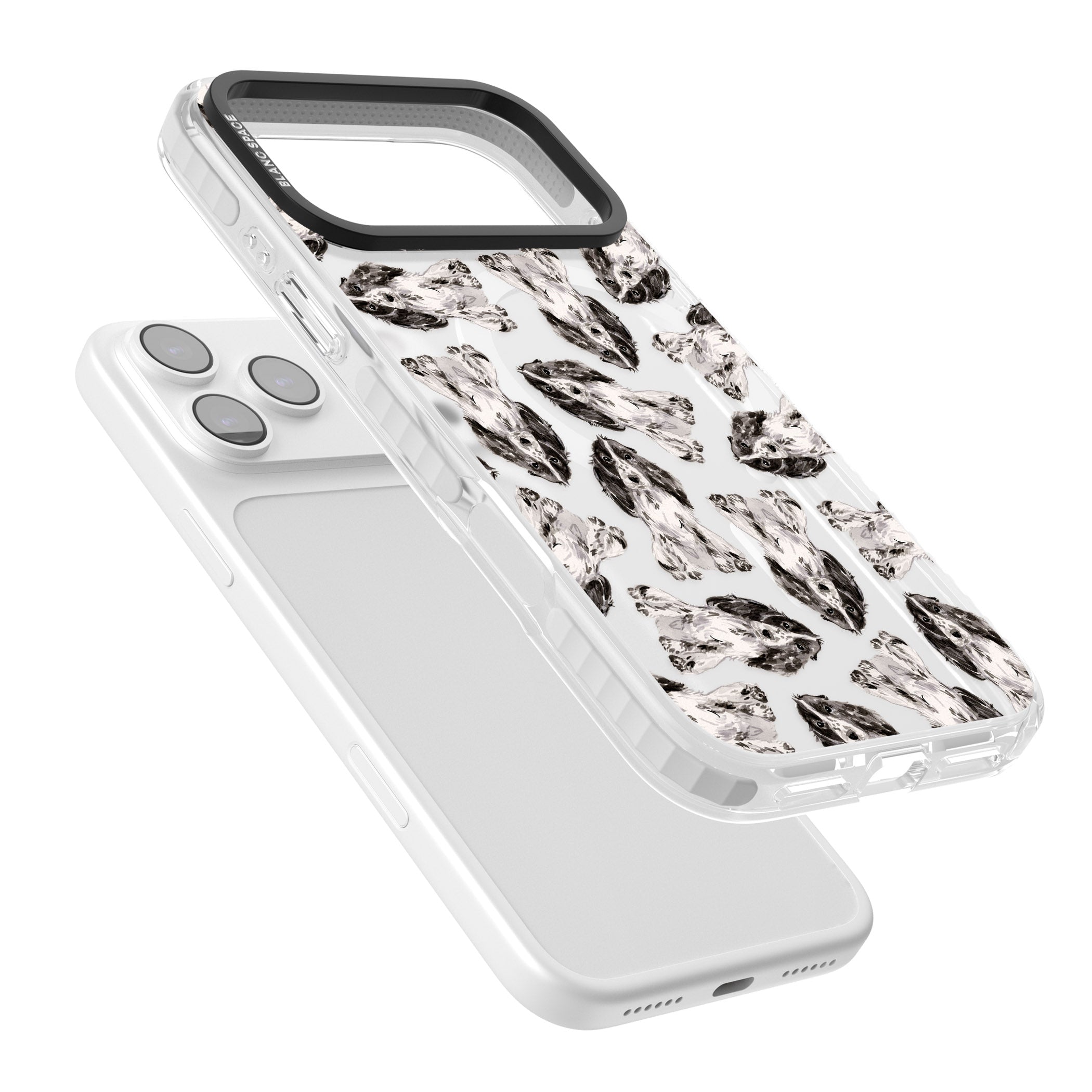 Cocker Spaniel Watercolor Elegance iPhone 17 Pro Impact Pro Clear Phone Case Colours