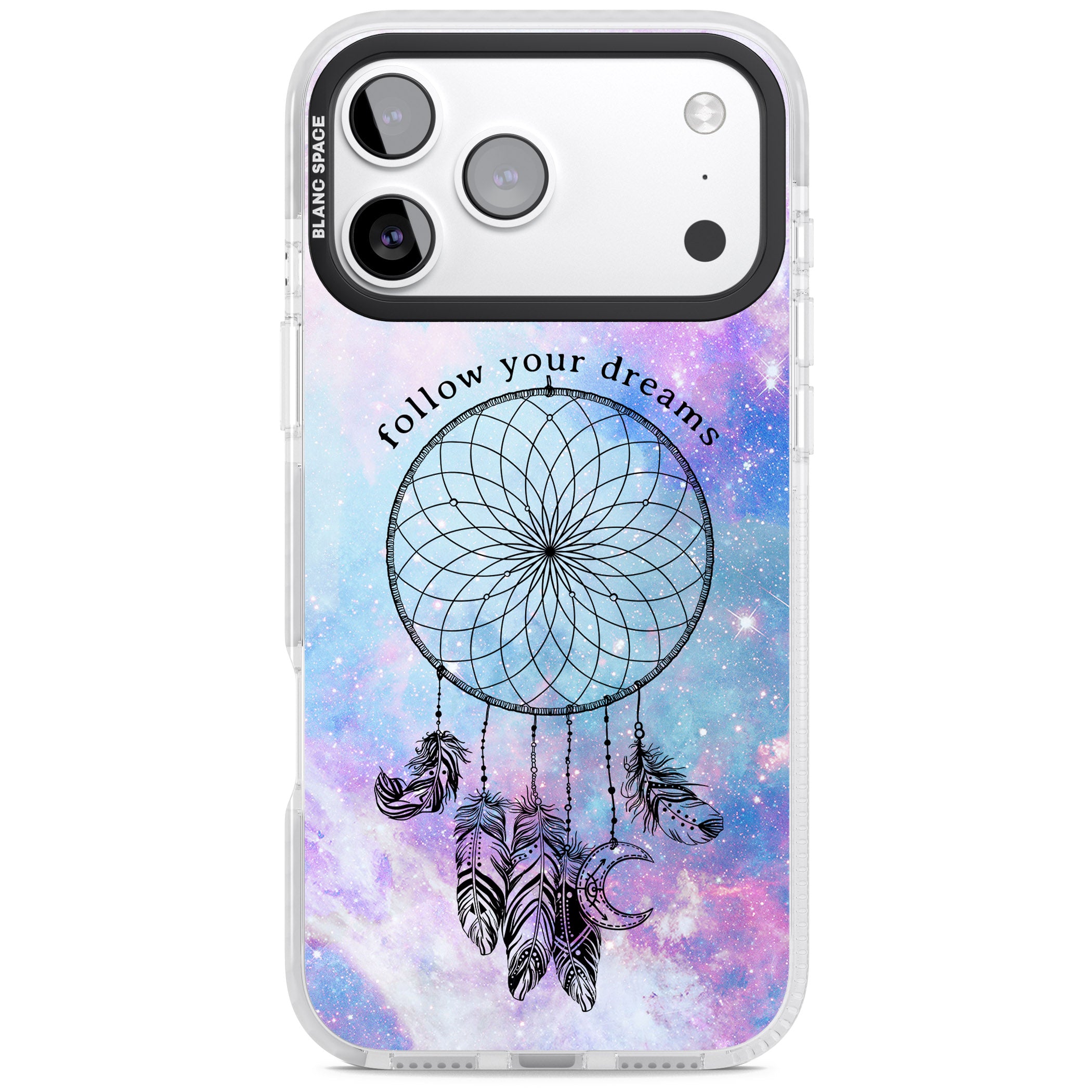 Galaxy Dreamcatcher iPhone 17 Pro Impact Pro Clear Phone Case