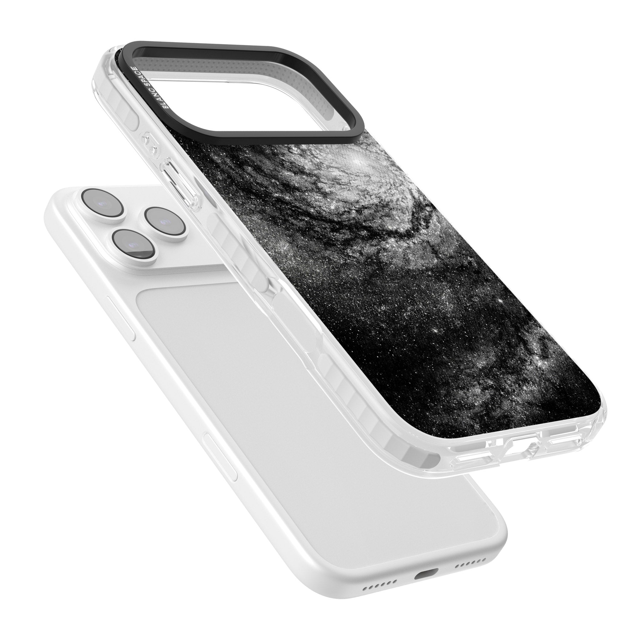 Night Sky Galaxies: Milky Way Galaxy iPhone 17 Pro Impact Pro Clear Phone Case Colours